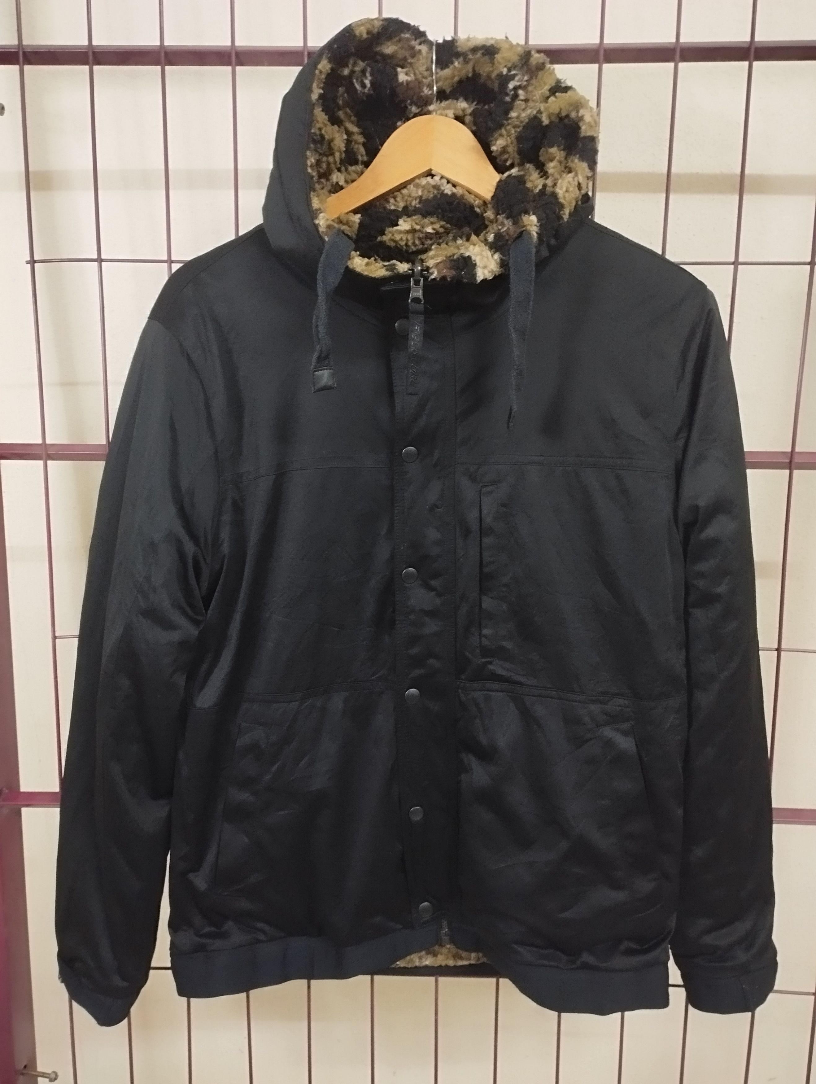 Other Field Core Fleece Army Stripe Reversible Rare pattern Size US L / EU 52-54 / 3 - 4 Thumbnail