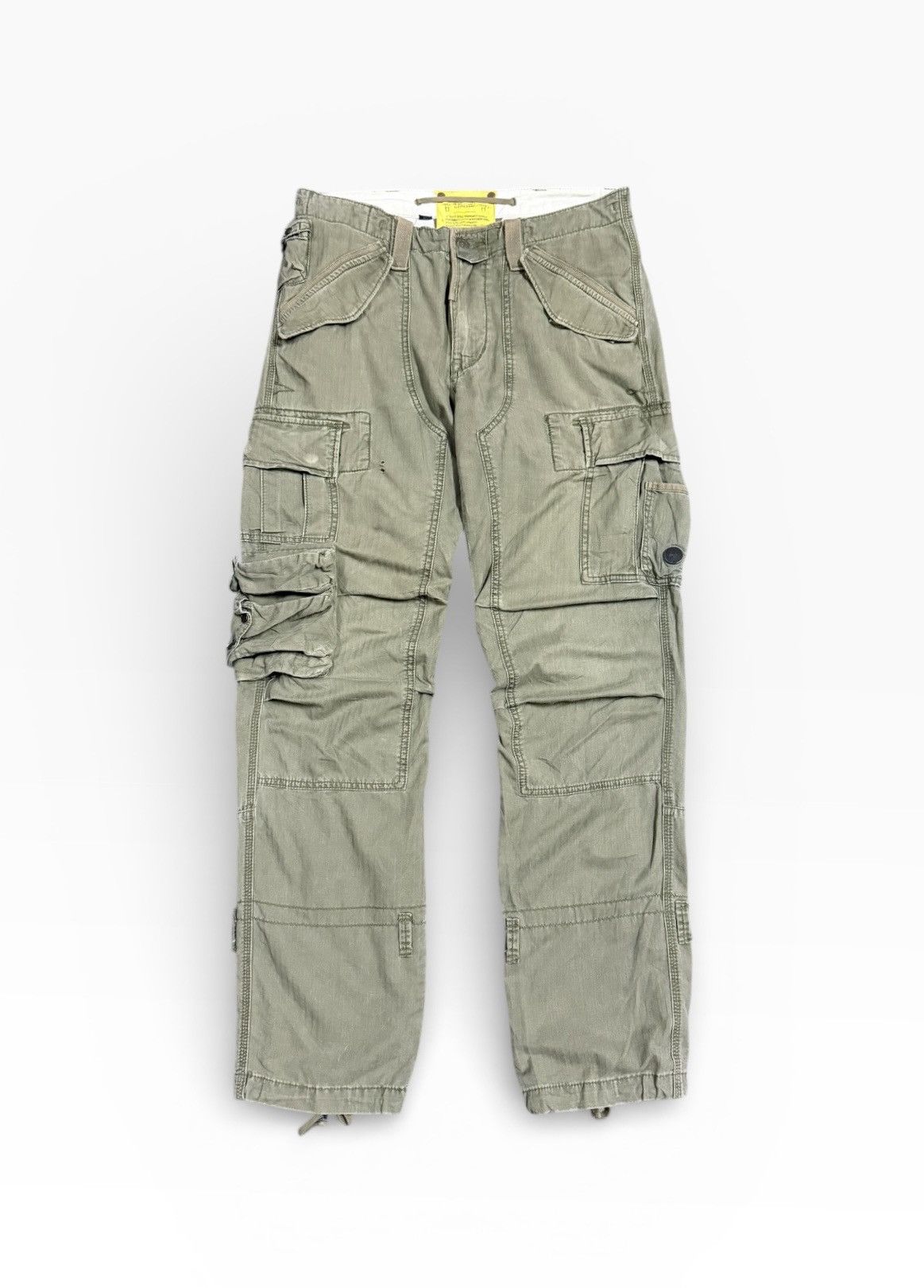 Polo Ralph Lauren Vtg🔥Polo Ralph Lauren Surplus Military Multipocket Hbt Cargo Size US 34 / EU 50 - 1 Thumbnail