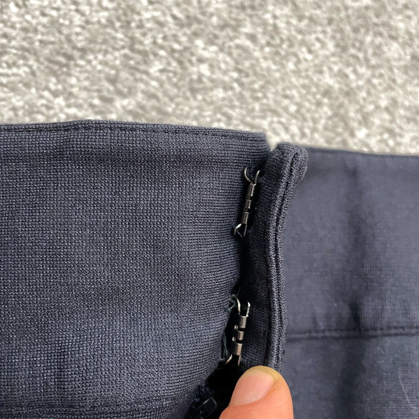 Eddie Bauer VINTAGE Eddie Bauer Women's Pants Casual Dress Pants Straight 12P Blue Cotton Blend Size 34" / US 12 / IT 48 - 4 Thumbnail