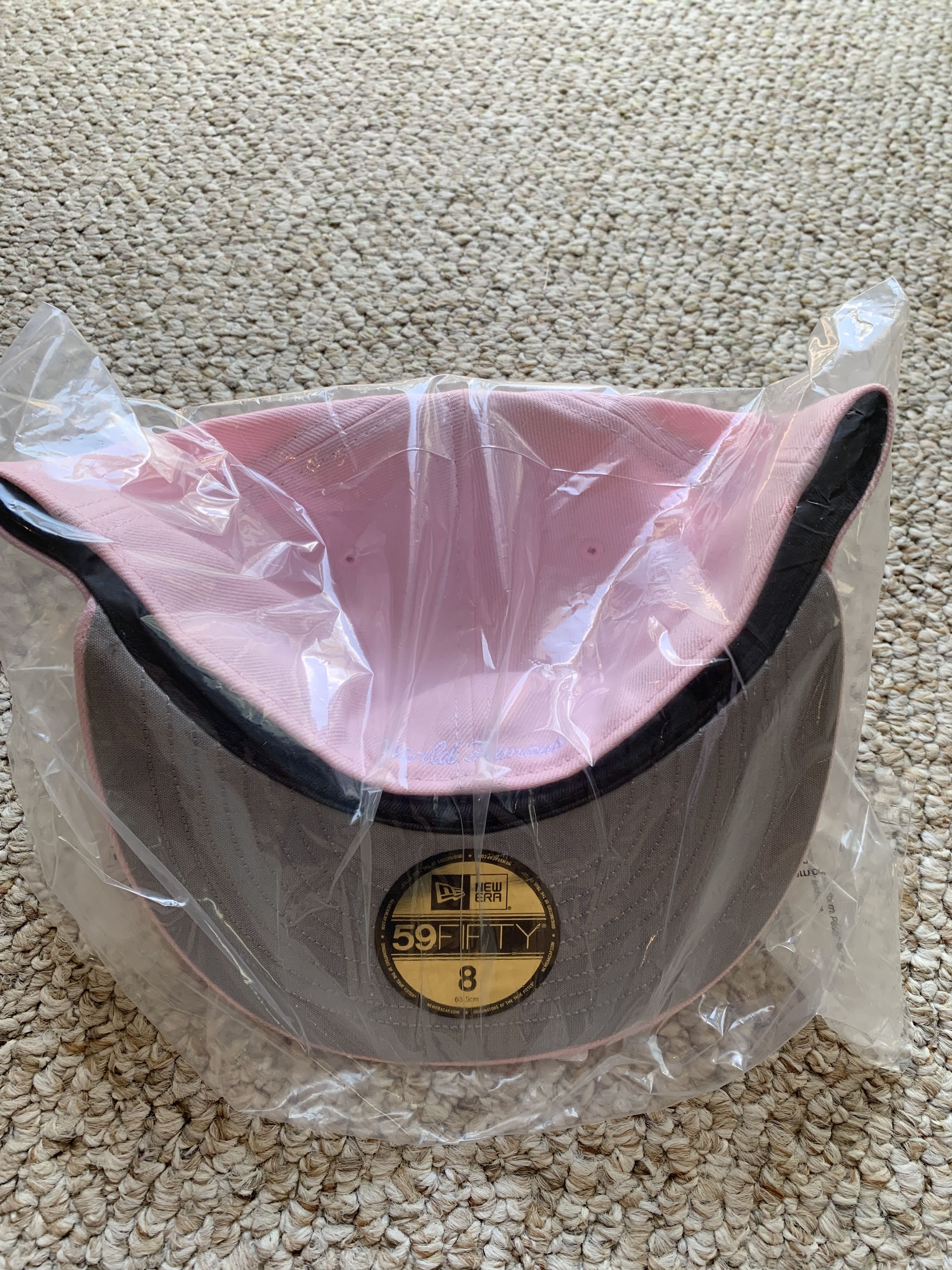 Supreme Size 8 Cam'ron Bones New Era PINK Size ONE SIZE - 5 Thumbnail