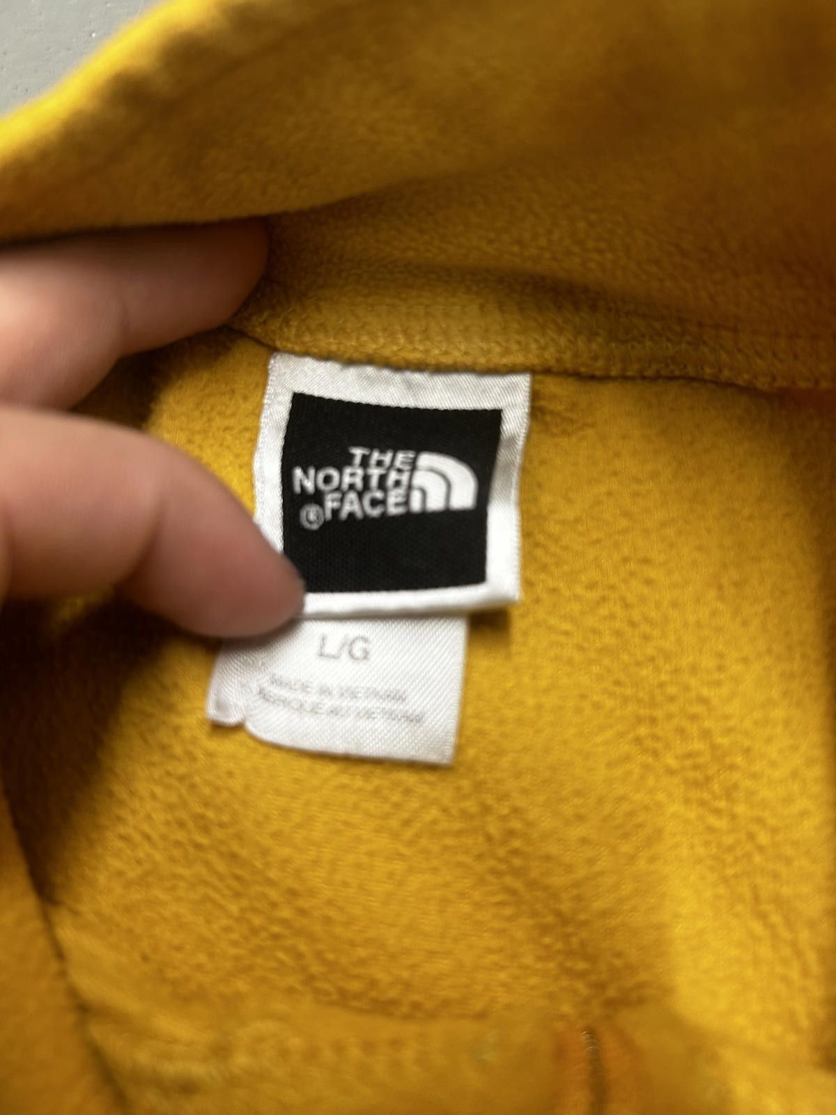 The North Face The North Face Men's Quarter Zip Fleece Top - Mustard Yellow Size US L / EU 52-54 / 3 - 4 Thumbnail