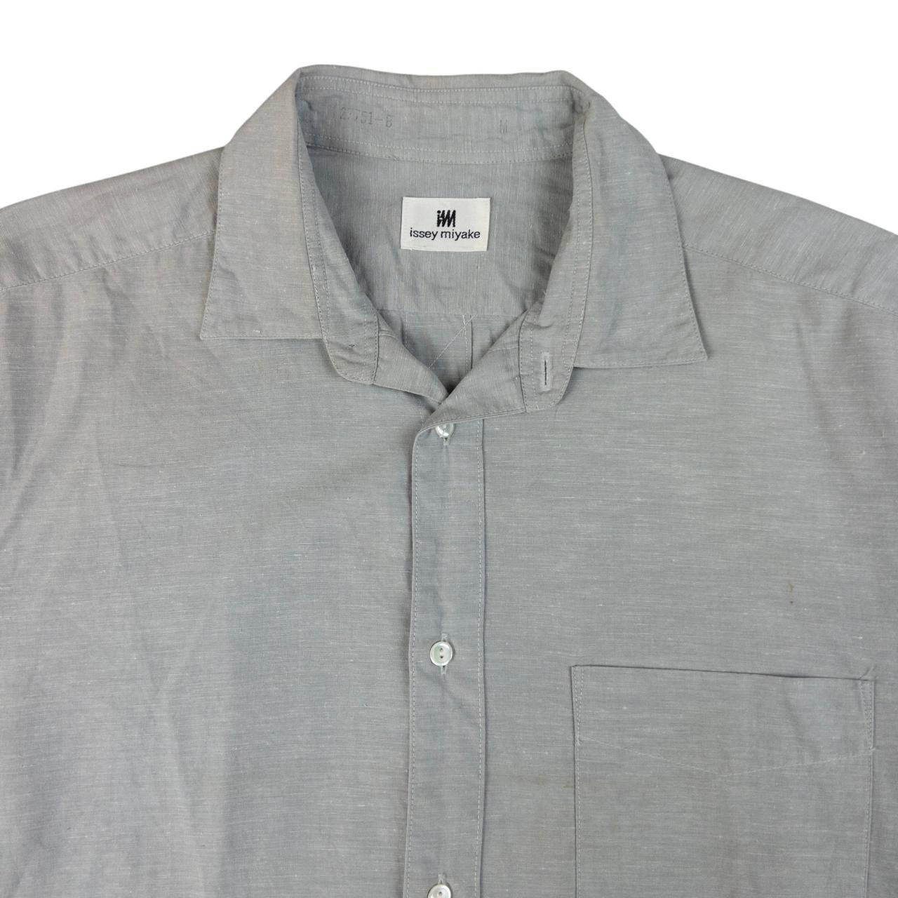 Issey Miyake Vintage Issey Miyake Short Sleeve Button Up Shirt Size M Size US M / EU 48-50 / 2 - 3 Thumbnail