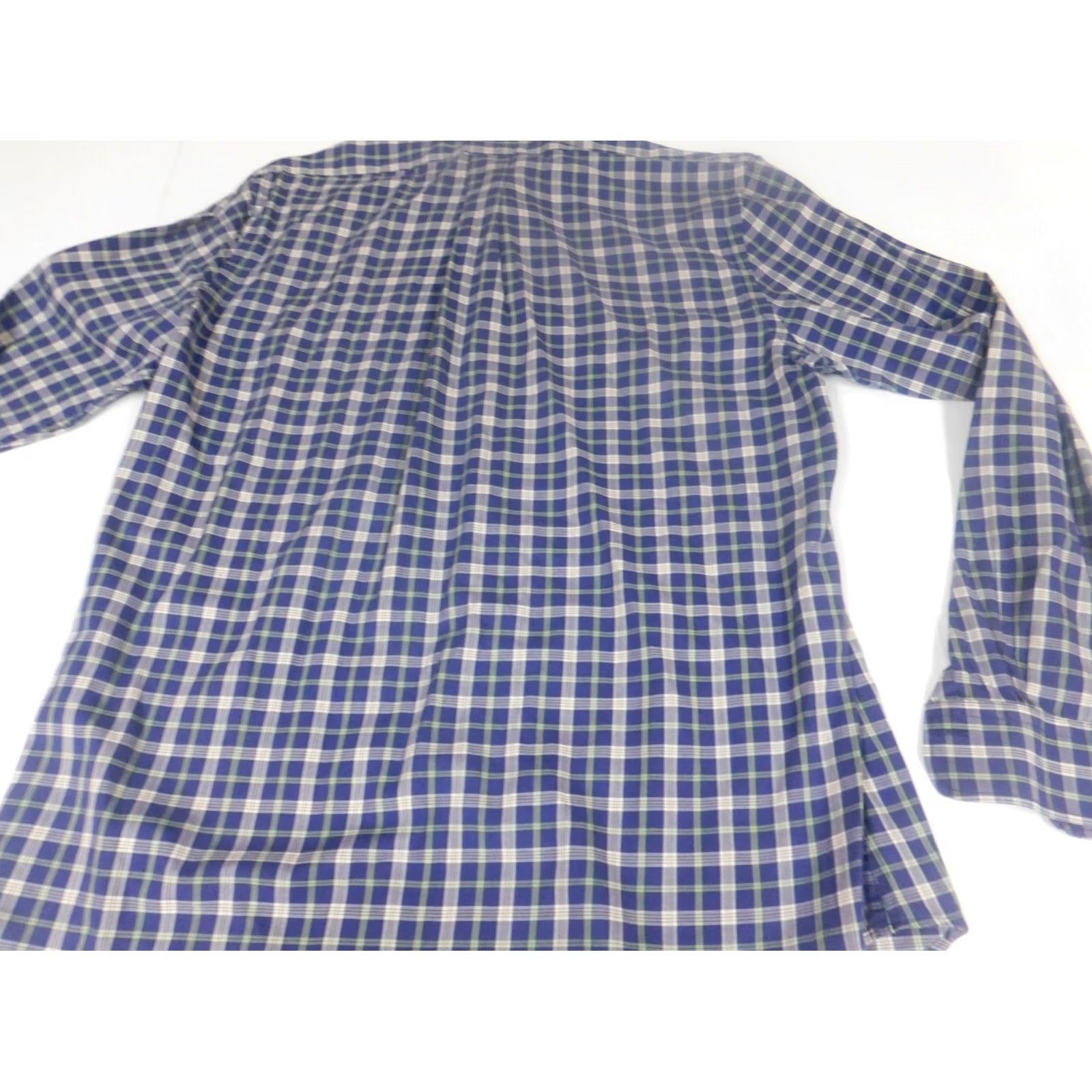 Vintage Peter England Mens Button-Down Shirt XL plaid Elite modern fit Size US XL / EU 56 / 4 - 6 Thumbnail