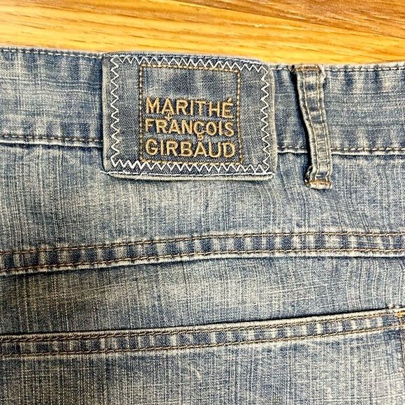 Marithe + Francois Girbaud Vintage 90s Marithe Francois Girbaud Baggy Wide Leg Jeans Size US 42 / EU 58 - 4 Thumbnail