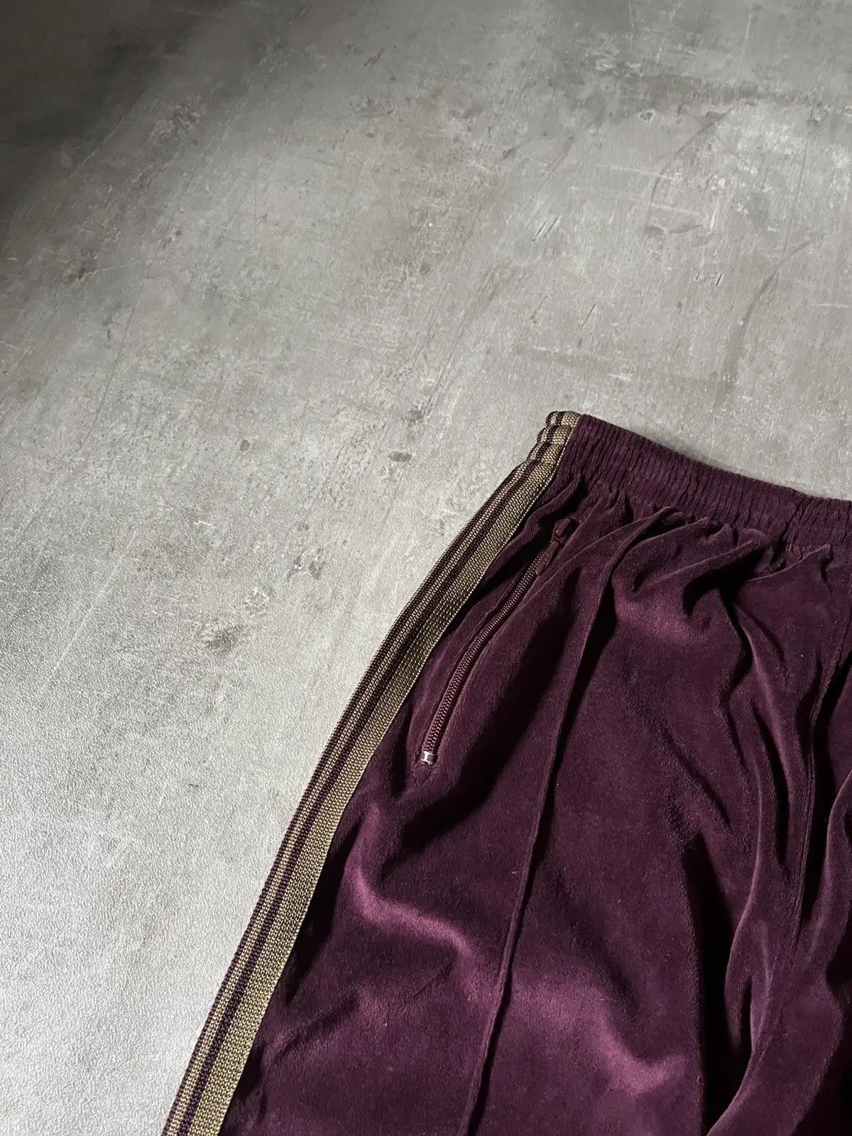 Needles Needles Velour Track Pants Size US 33 - 2 Thumbnail