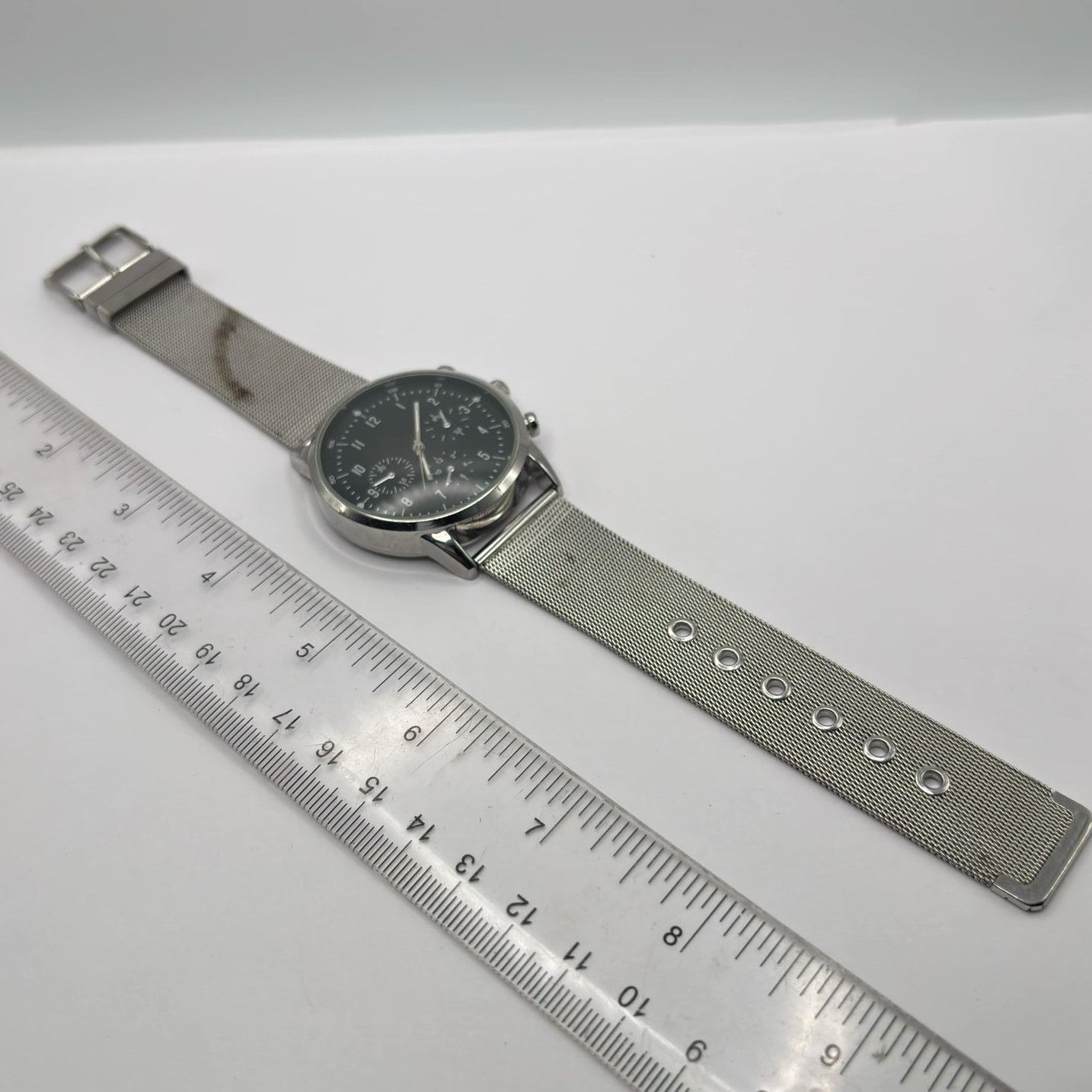 Other Retro Silver Men's Watch Size ONE SIZE - 3 Thumbnail