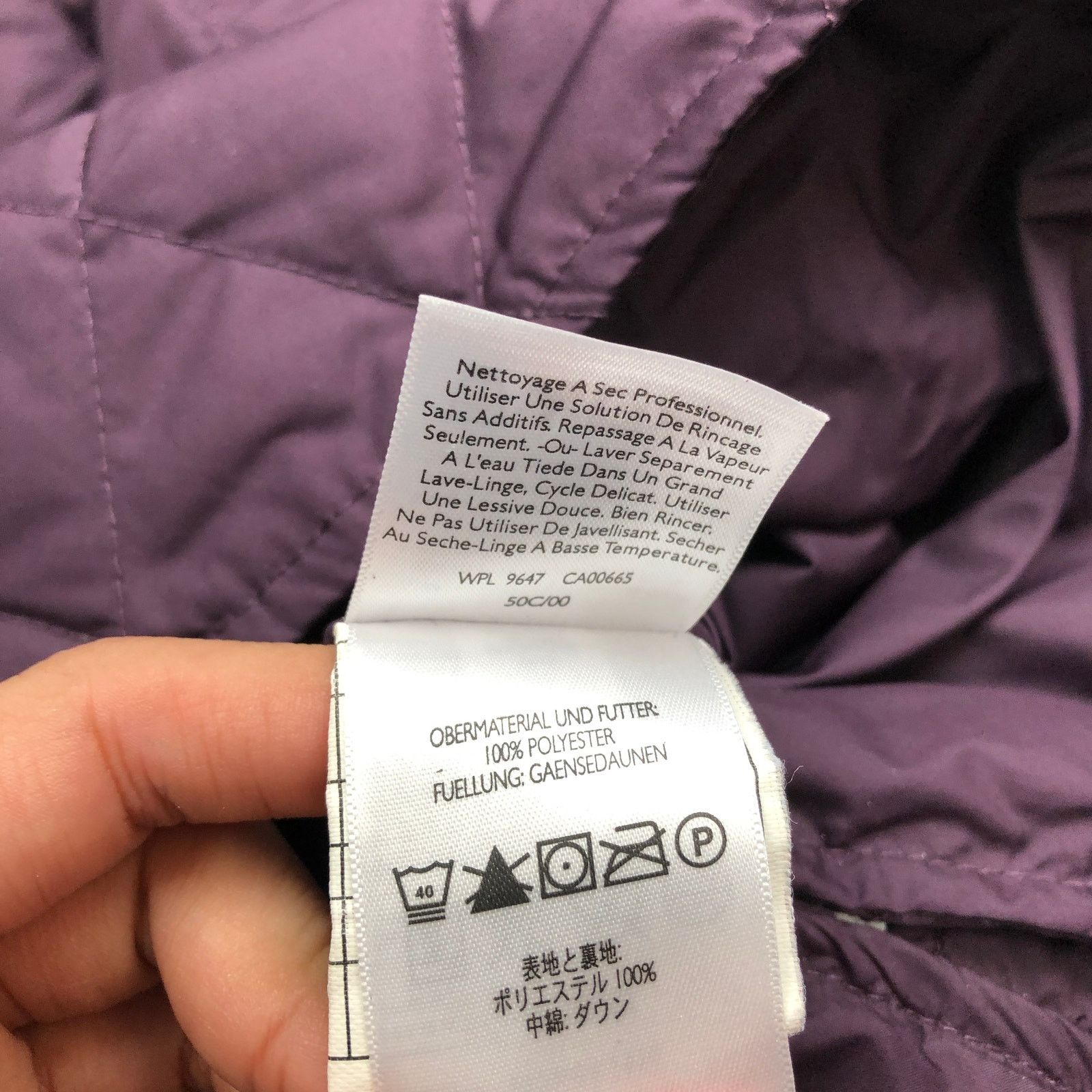 Eddie Bauer Eddie Bauer Premium Goose Down Vest Jacket Womens L Purple Size L / US 10 / IT 46 - 7 Thumbnail