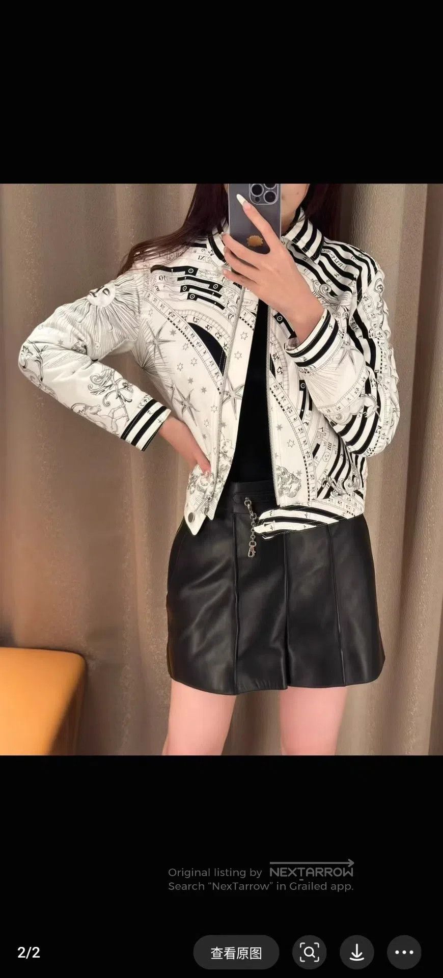 Hermes Hermes Constellation Zip-Up Jacket| Size XS / US 0-2 / IT 36-38 - 7 Thumbnail