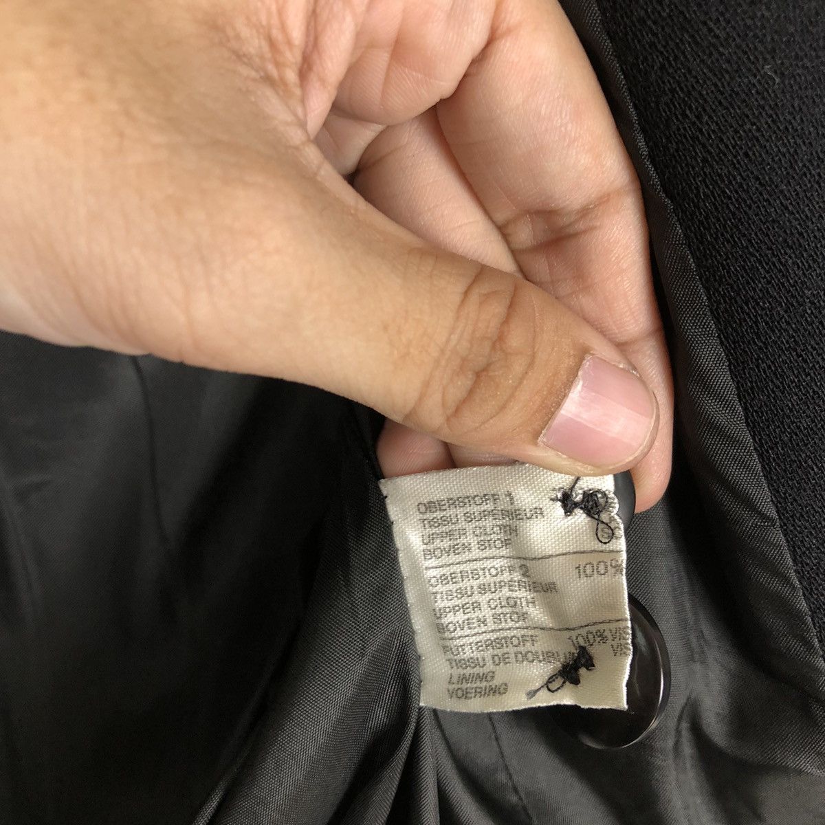 Japanese Brand 🔥Casual Cropped Coats Jacket Cerruti 1881 Paris Size XXS / US 00 / IT 34 - 15 Thumbnail