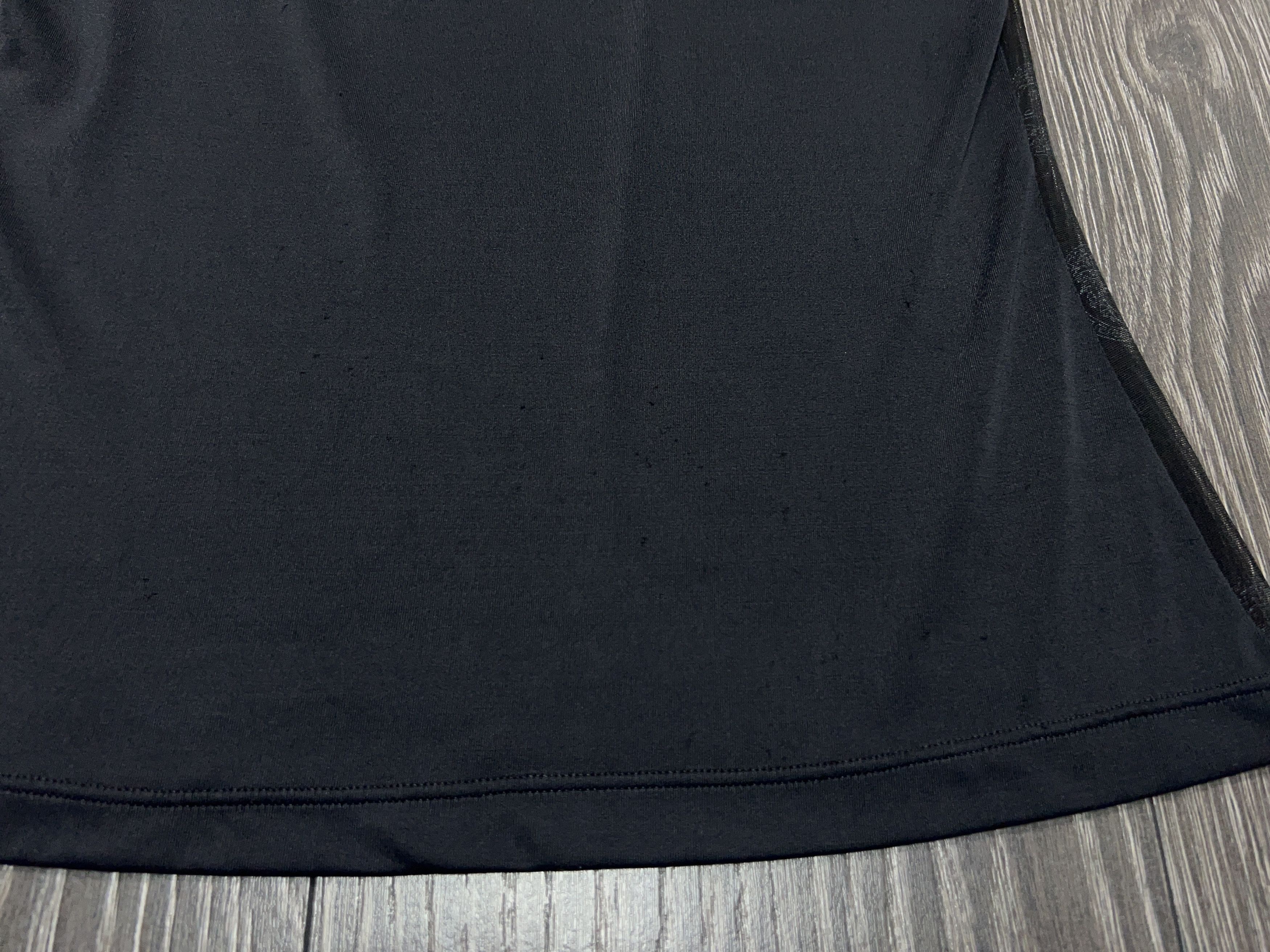 Versace Jeans Couture Womens Mesh T Shirt Tee Short Sleeve Black Vintage Size S / US 4 / IT 40 - 2 Thumbnail