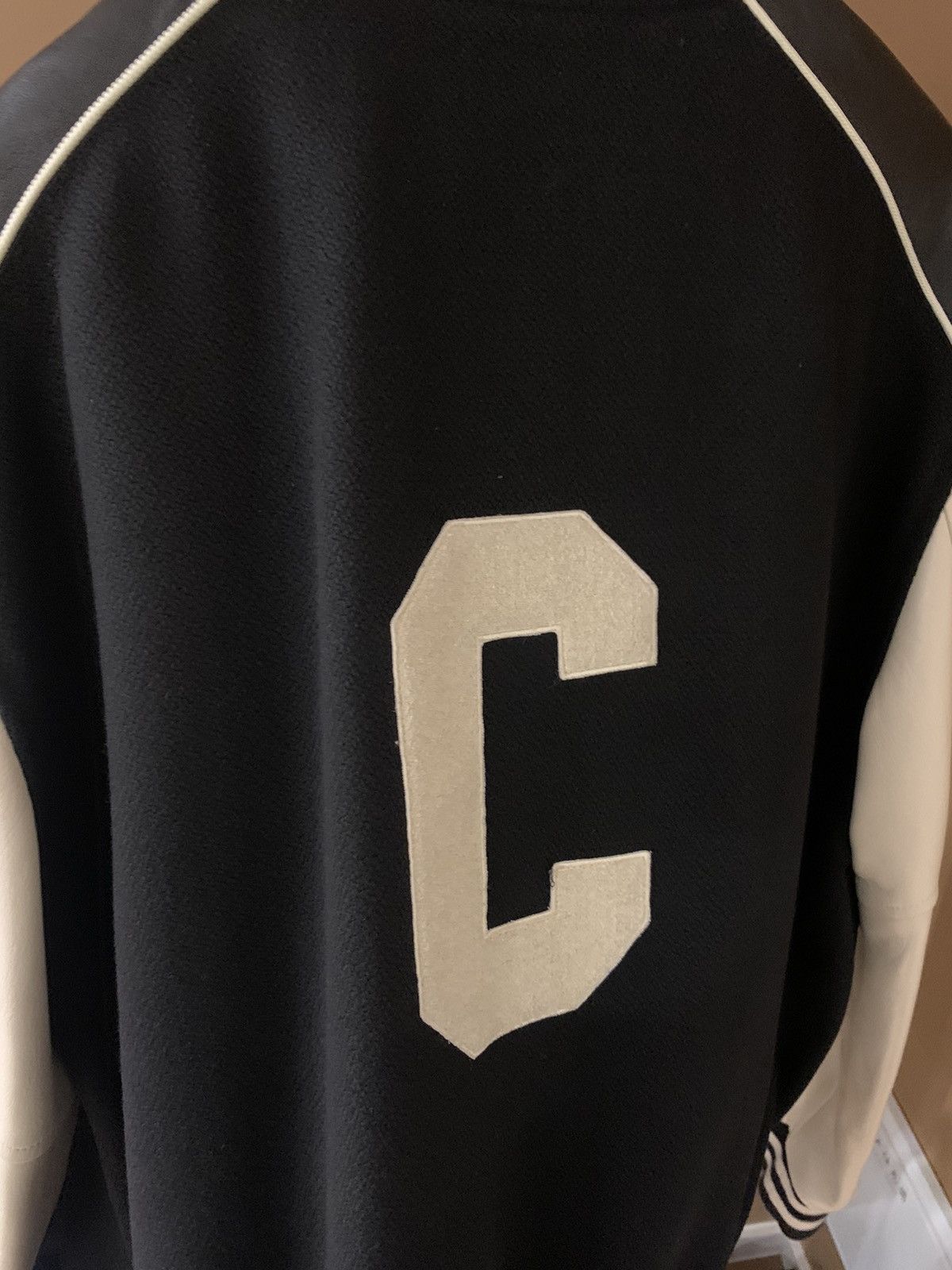 Celine Celine 2025SS Black and White Wool “C” teddy Size US L / EU 52-54 / 3 - 6 Thumbnail