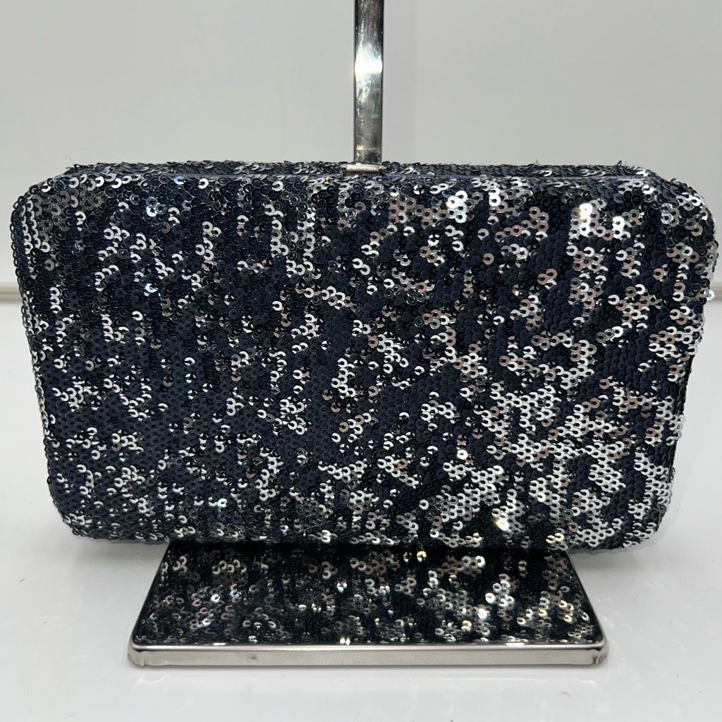 Other Unbranded Stormy Sequined Hard Clasp Clutch/Wallet Size ONE SIZE - 1 Thumbnail