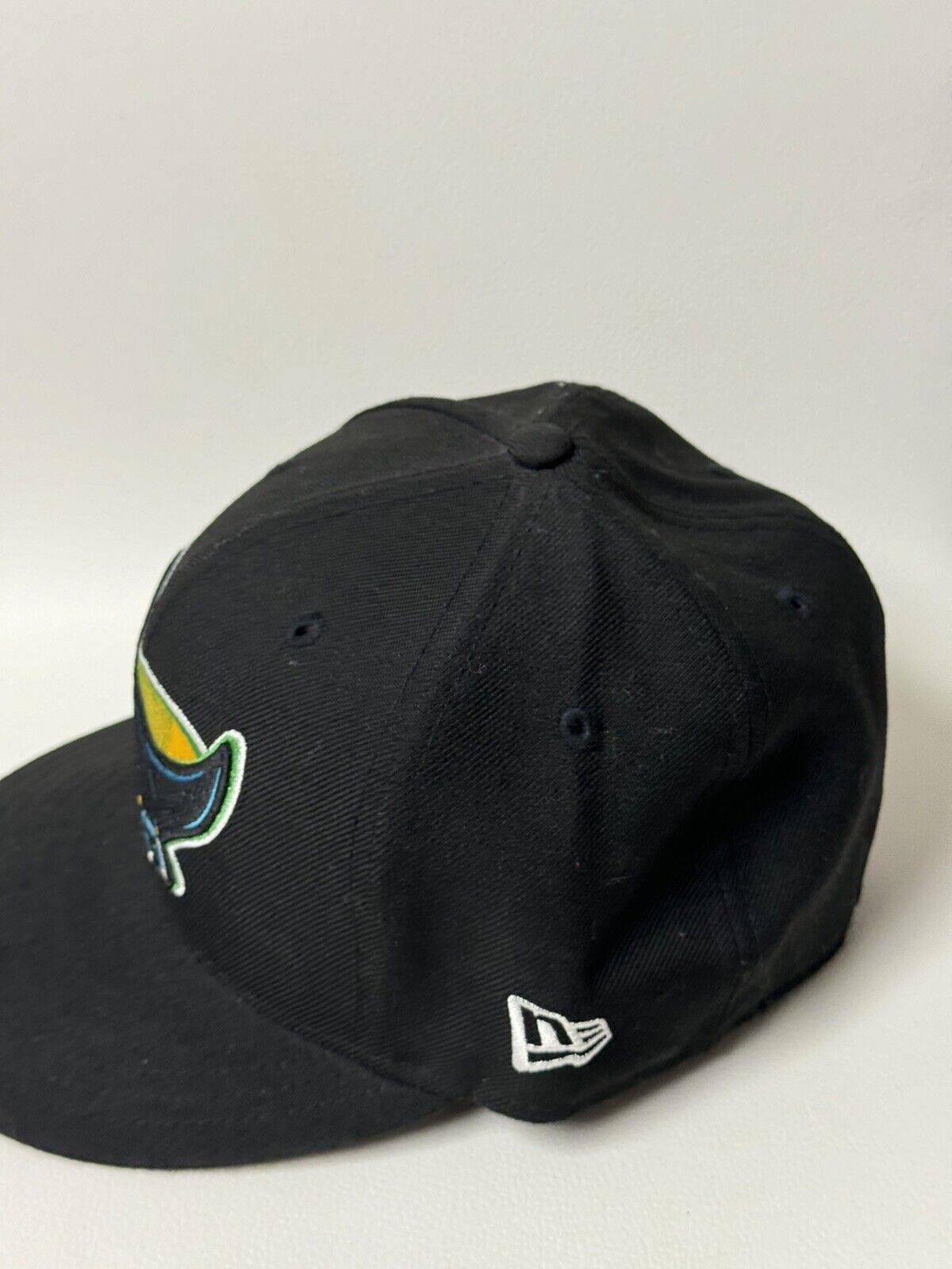 New Era MLB Tampa Bay Devil Rays New Era Fitted Hat Size ONE SIZE - 6 Thumbnail
