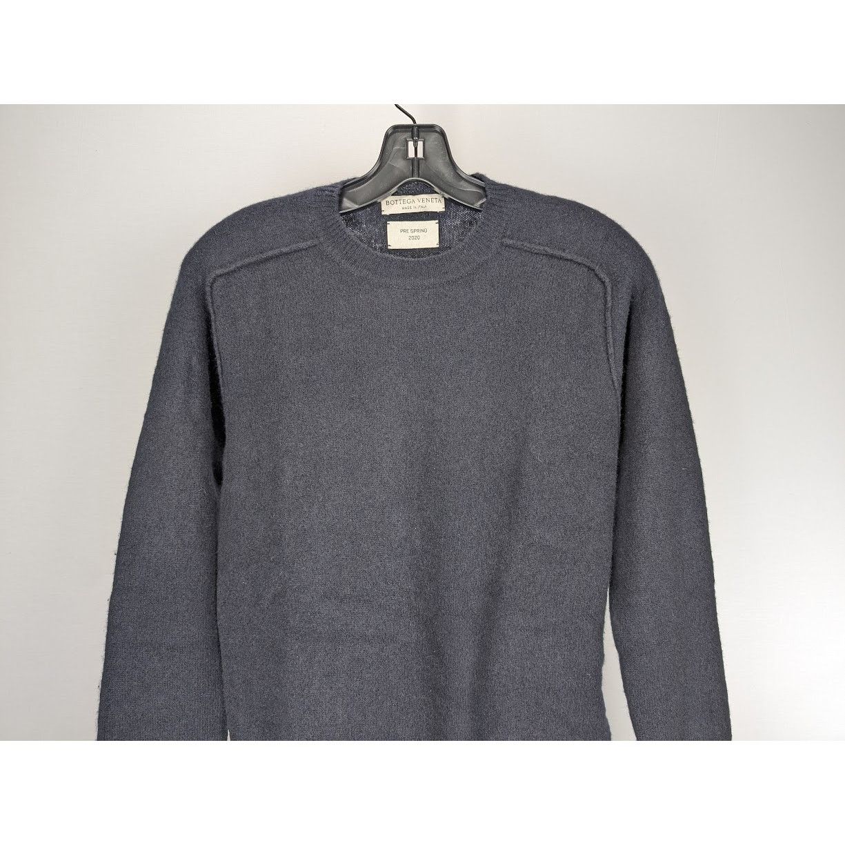 Bottega Veneta o1rshd1 Core Cashmere Pullover in Dark Navy Size US S / EU 44-46 / 1 - 6 Thumbnail