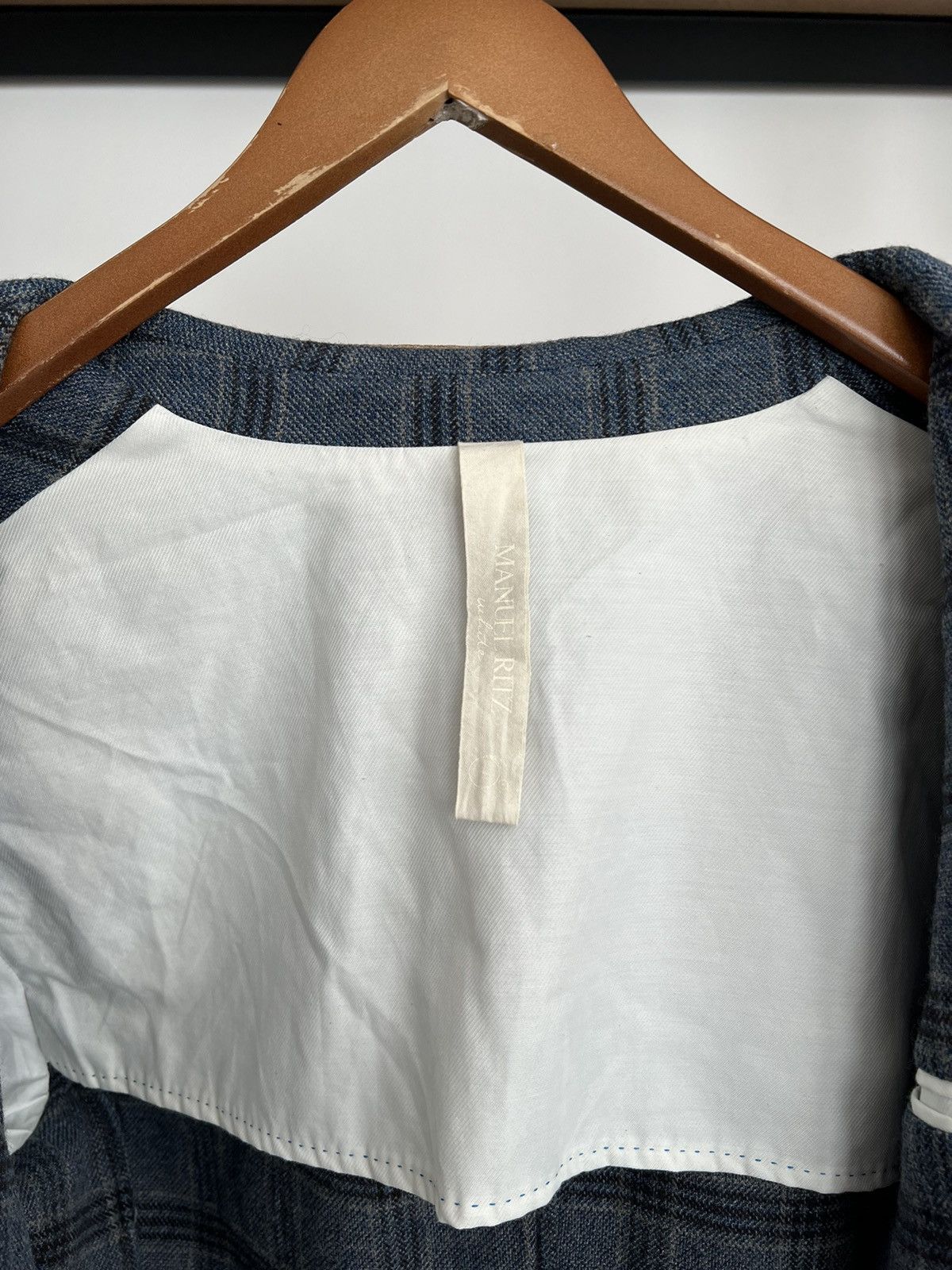 Manuel Ritz Manuel Ritz Cotton Wool Blazer Sz 50 Size 50R - 5 Thumbnail