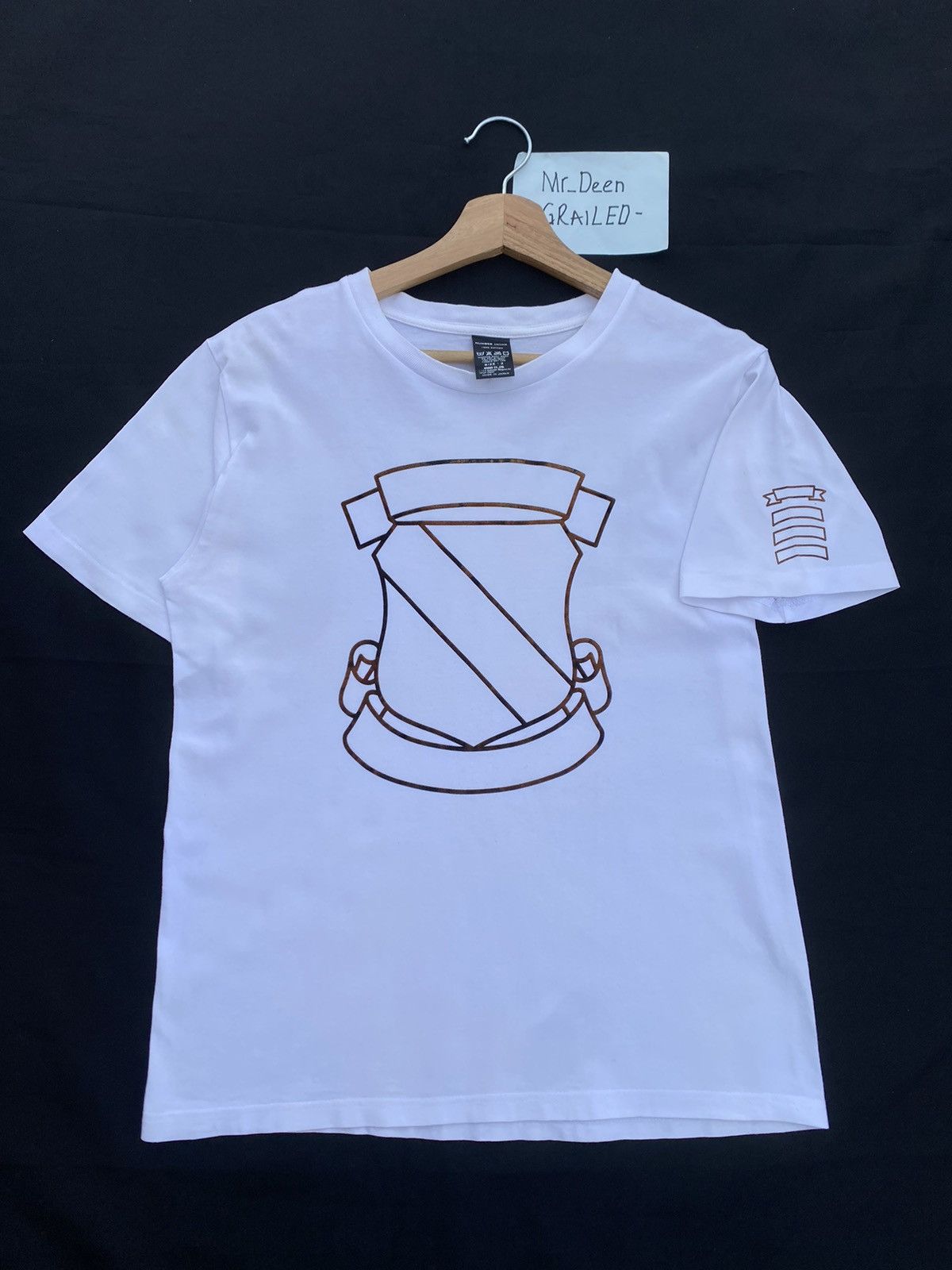 Number (N)ine Rare Number Nine Takahiromiyashita Shield Logo Tshirt Size US S / EU 44-46 / 1 - 2 Thumbnail