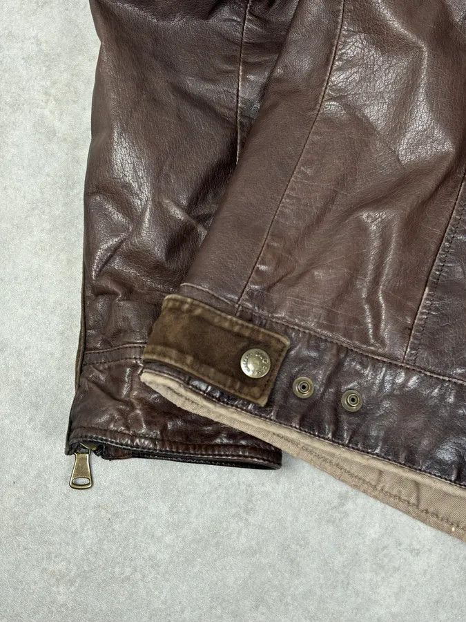 Dolce & Gabbana 2000s Dolce & Gabbana Brown Leather Rodeo Jacket Size US M / EU 48-50 / 2 - 10 Thumbnail