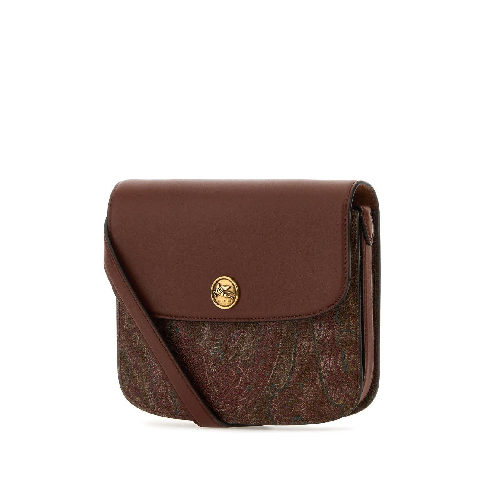 Etro ETRO Essential S Brown Canvas Shoulder Bag New Size ONE SIZE - 2 Thumbnail