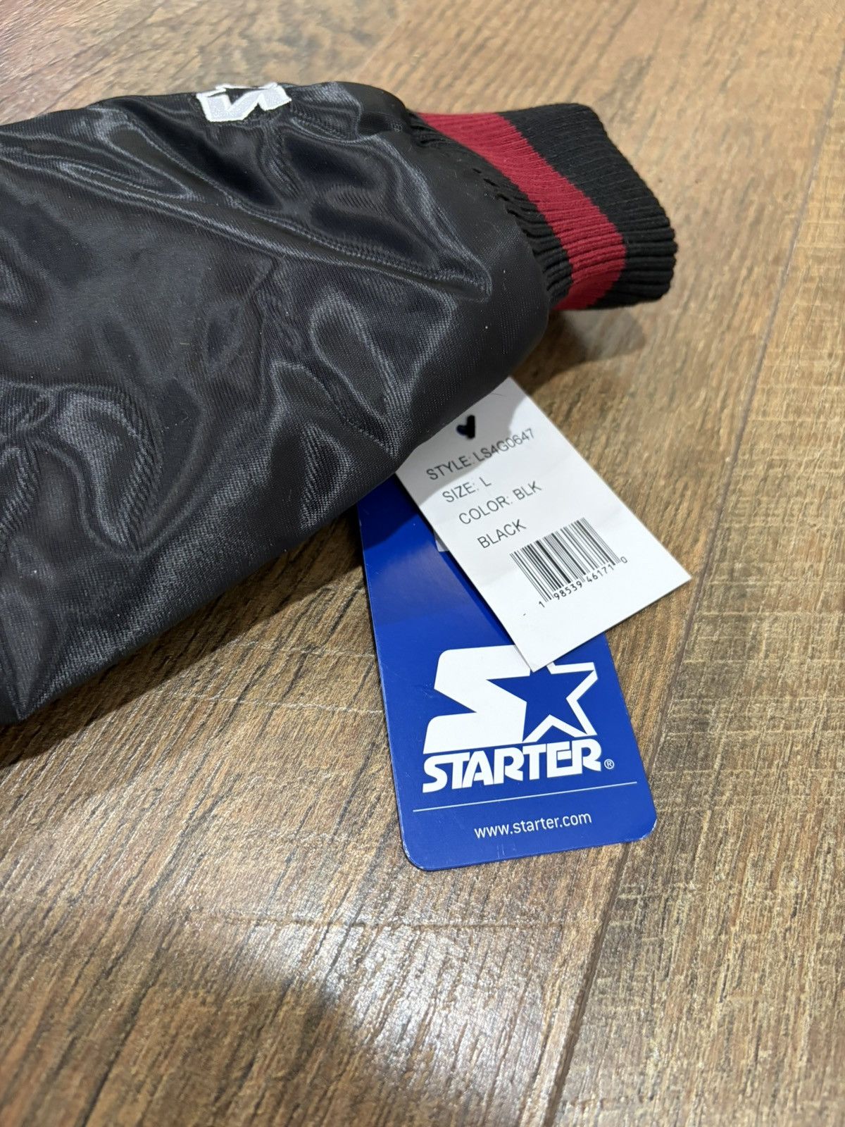 Starter NWT Chunky Cambells Soup Satin Starter Jacket Black Large Size US L / EU 52-54 / 3 - 7 Thumbnail
