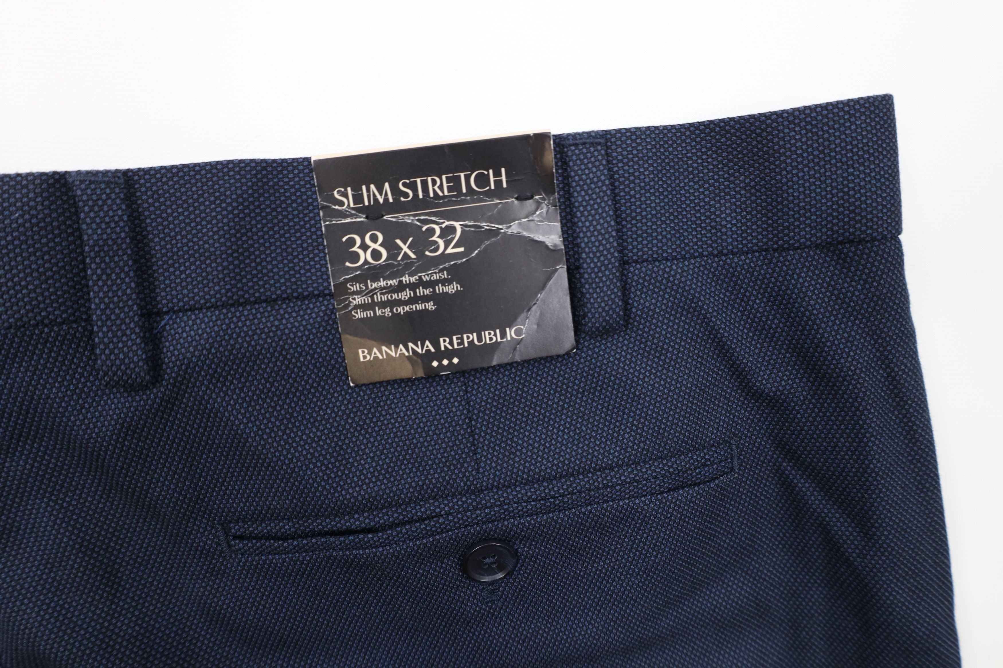 Banana Republic New Banana Republic Stretch Straight Leg Chino Pants Blue Size US 38 / EU 54 - 13 Thumbnail