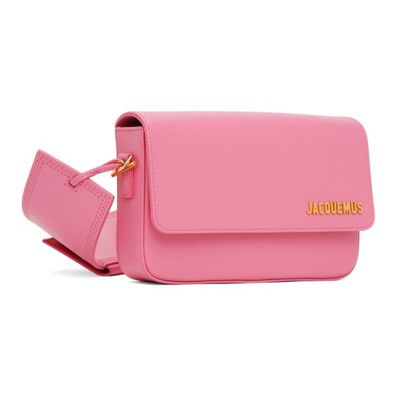 Jacquemus o1mle0325 Size: OS / Le Carinu Bag in Pink Size ONE SIZE - 4 Thumbnail
