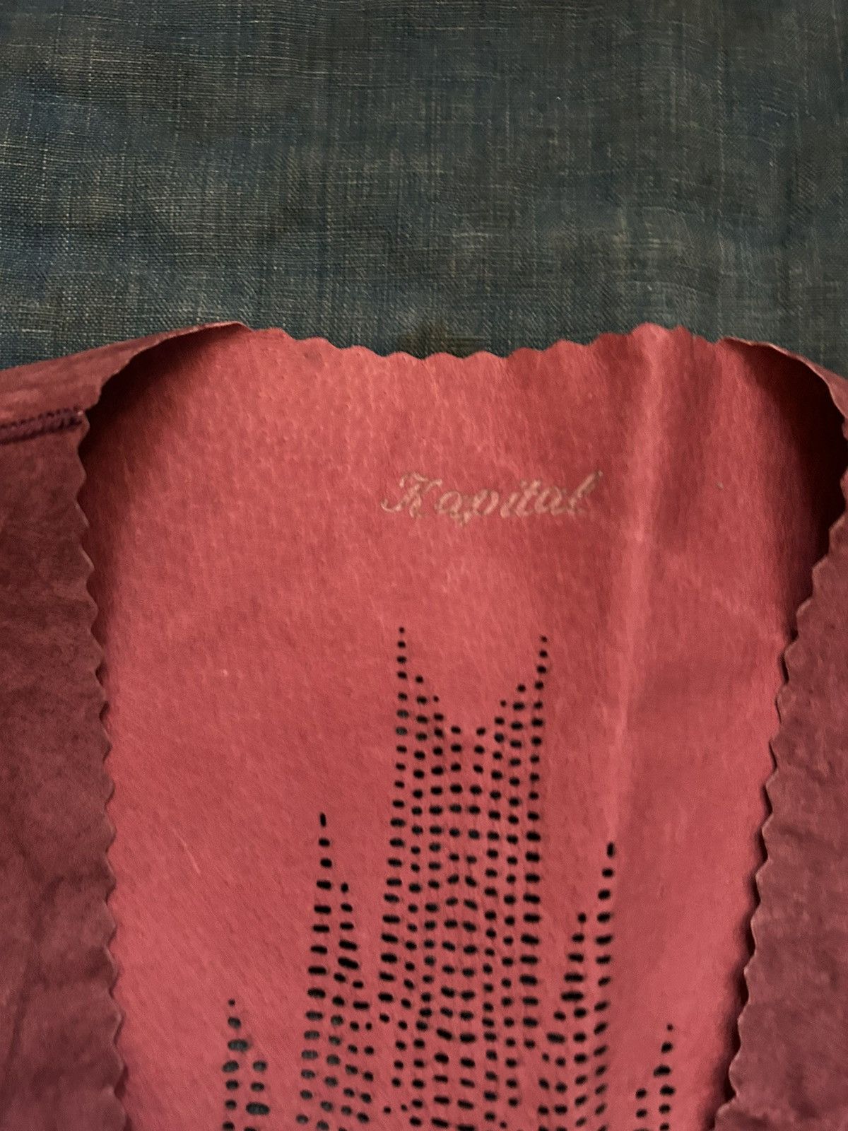 Kapital × Kapital Kountry Kapital Leather Thunderbird Vest Size US S / EU 44-46 / 1 - 3 Thumbnail