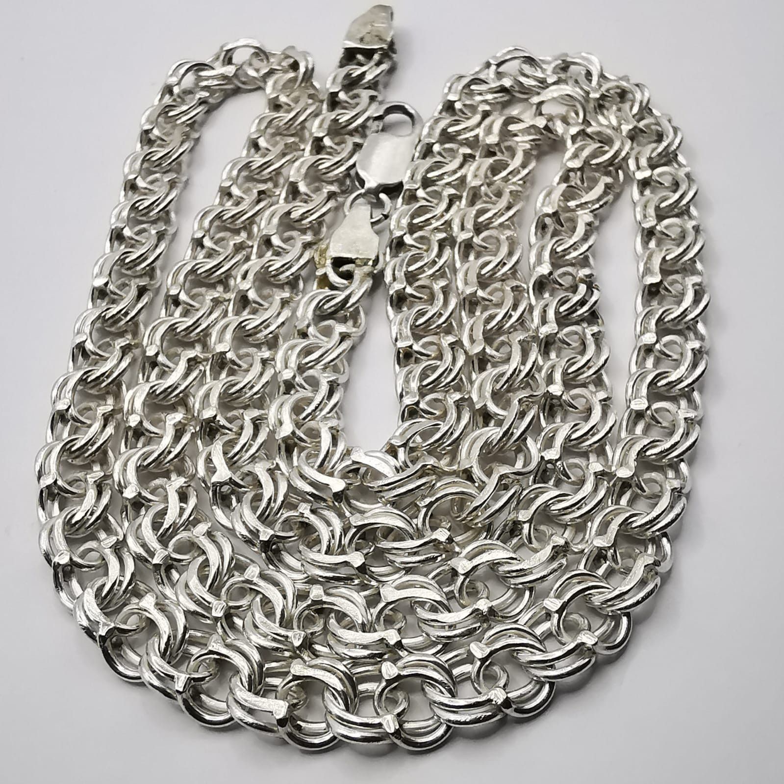 Sterling Silver Vintage Chain, Jewelry , 925 Sterling Silver 31,49g Size ONE SIZE - 5 Thumbnail