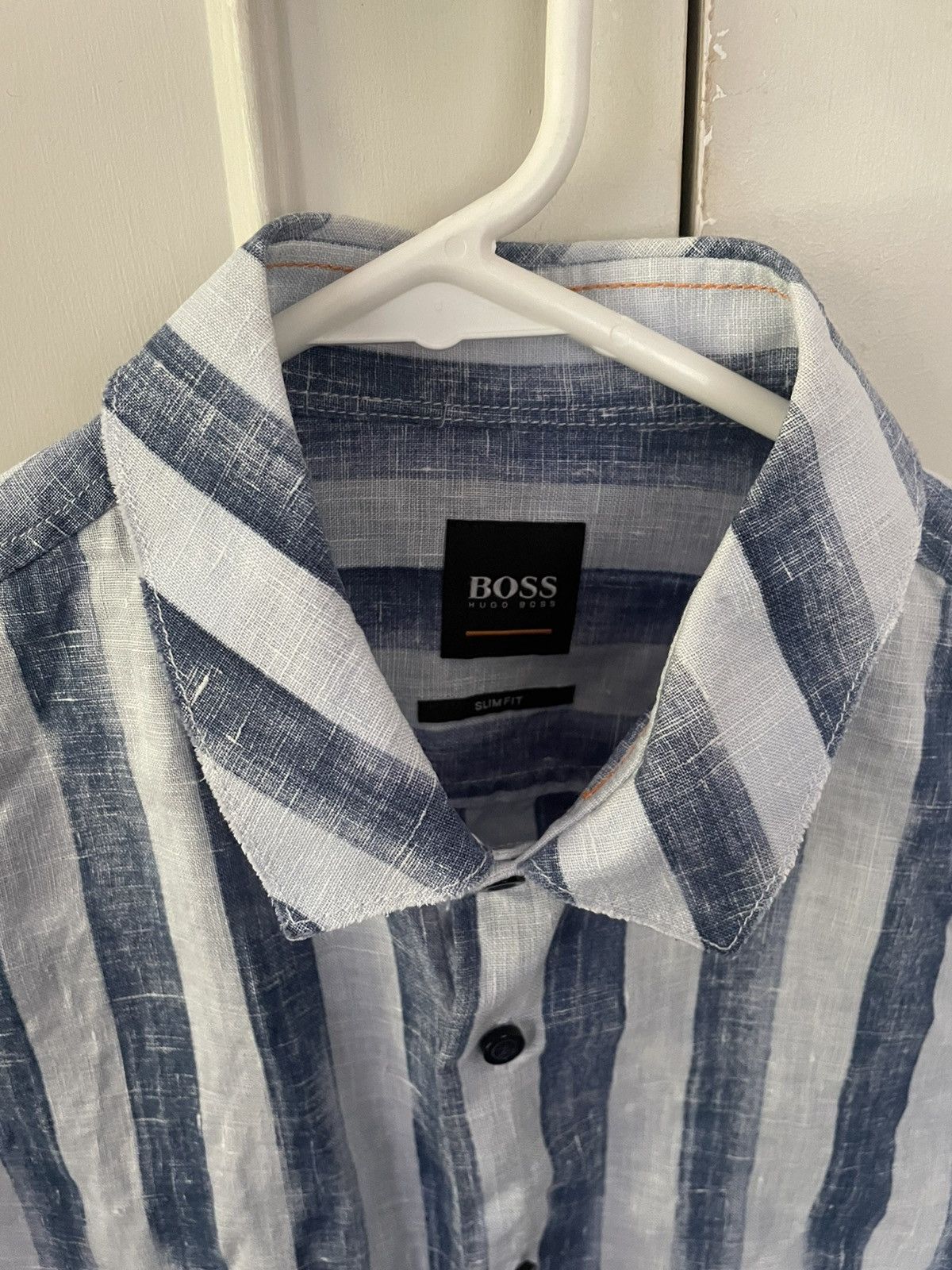 Hugo Boss Hugo Boss linen shirt Size US S / EU 44-46 / 1 - 2 Thumbnail