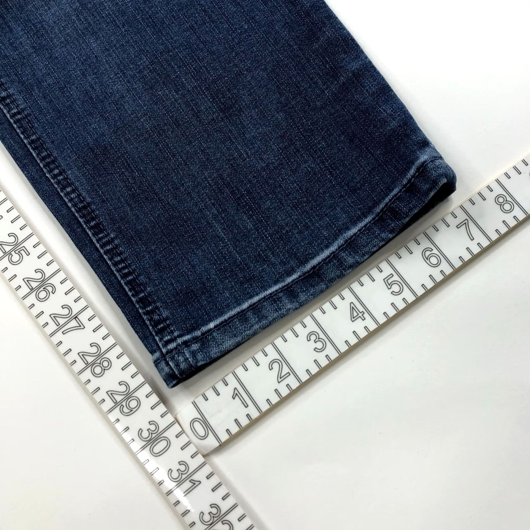 Vintage Democracy Jeans 16 Mid Rise 36W 29L Blue Regular Women Denim 5-Pocket Inseam 29" Belt Loops Cap Back Front Pockets Stretch No Holes Stain N/A Size 38" / US 16 / IT 52 - 4 Thumbnail