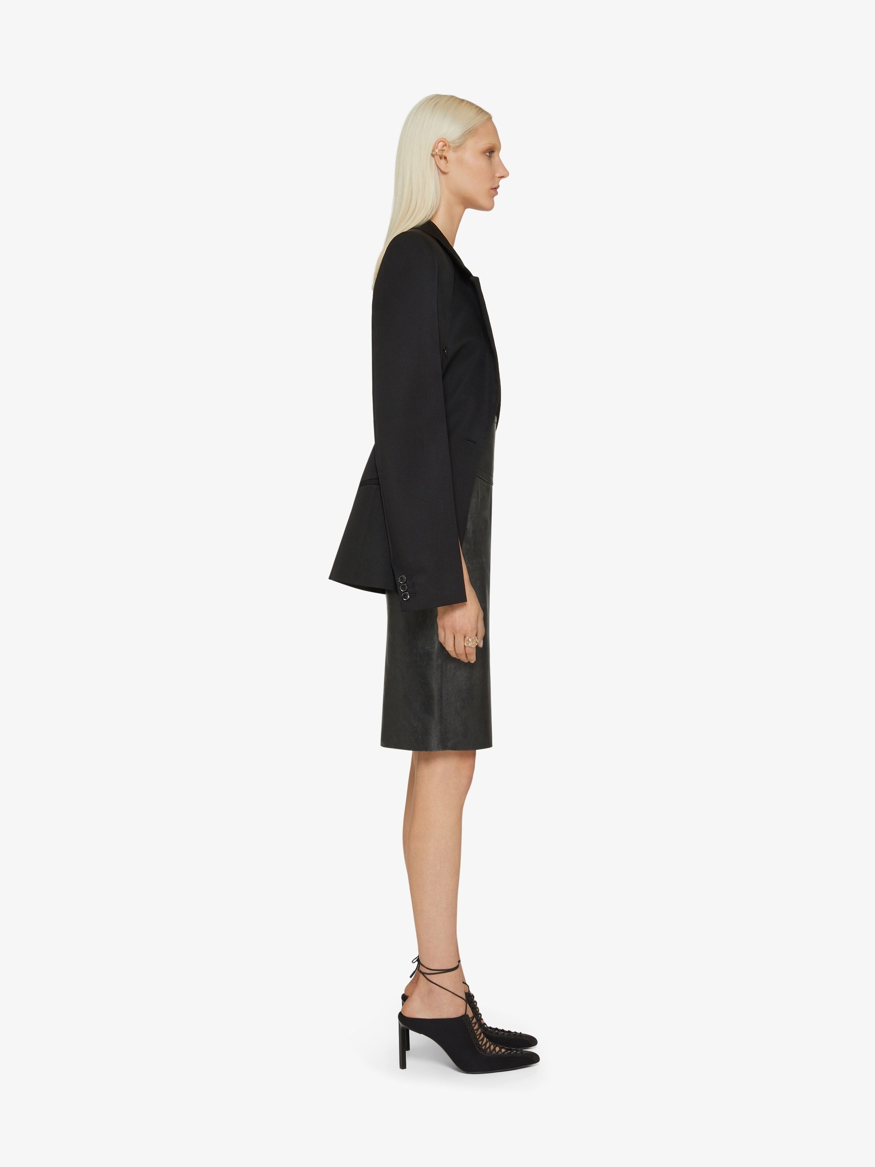 Givenchy o1w1db10325 Cape Jacket in Black Size XS / US 0-2 / IT 36-38 - 2 Thumbnail