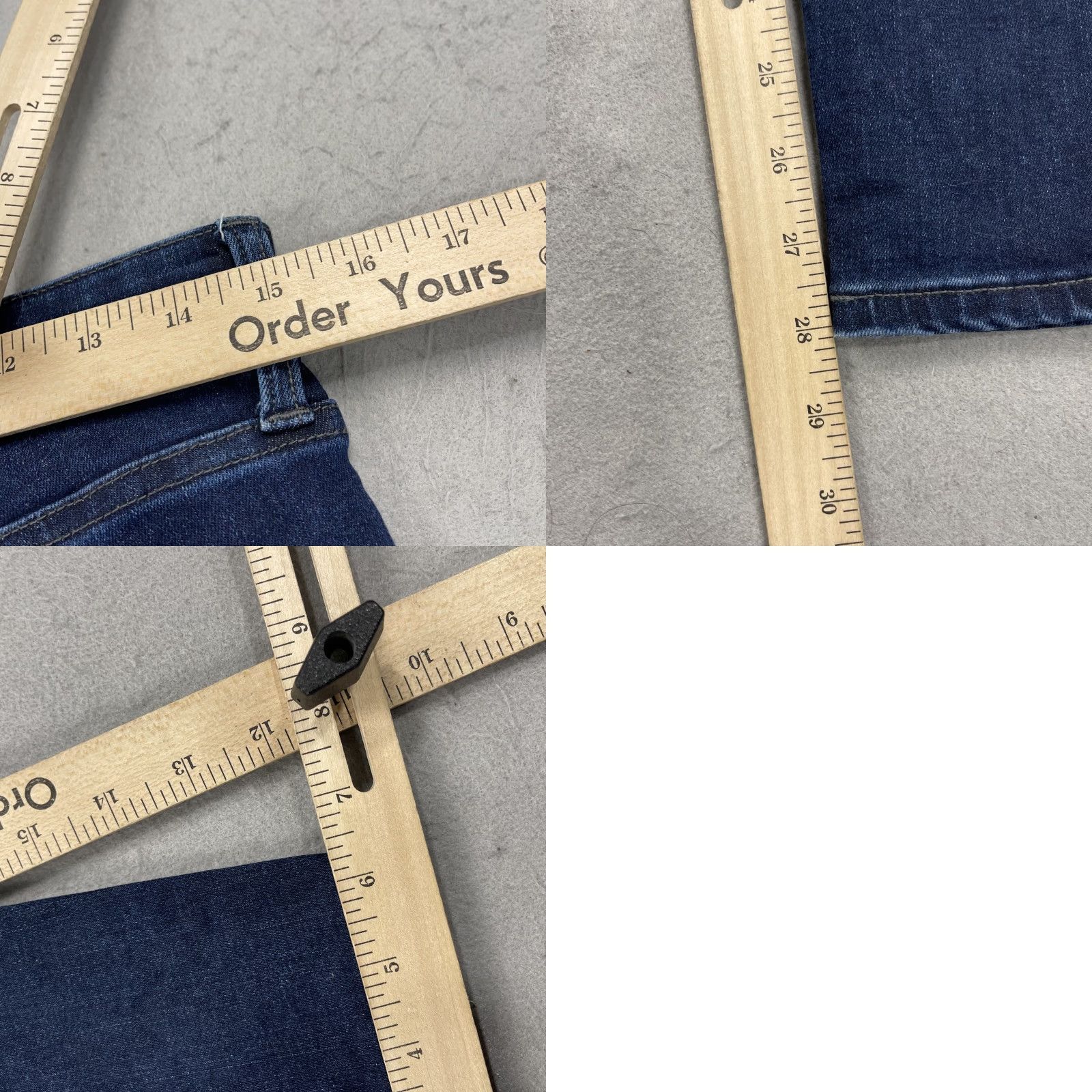 Uniqlo Uniqlo Jeans Mens 28x28 Blue Dark Kaihara Japanese Denim Slim Straight Regular Inseam 28 Size US 28 / EU 44 - 8 Thumbnail