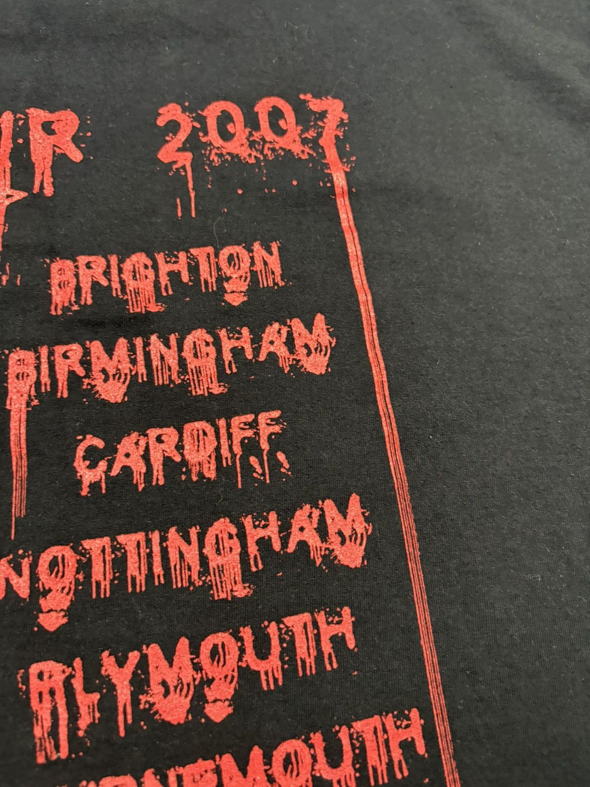 Band Tees Heaven & Hell Rules UK Tour 2007 Vintage Band T Shirt Rock Size US XL / EU 56 / 4 - 15 Thumbnail
