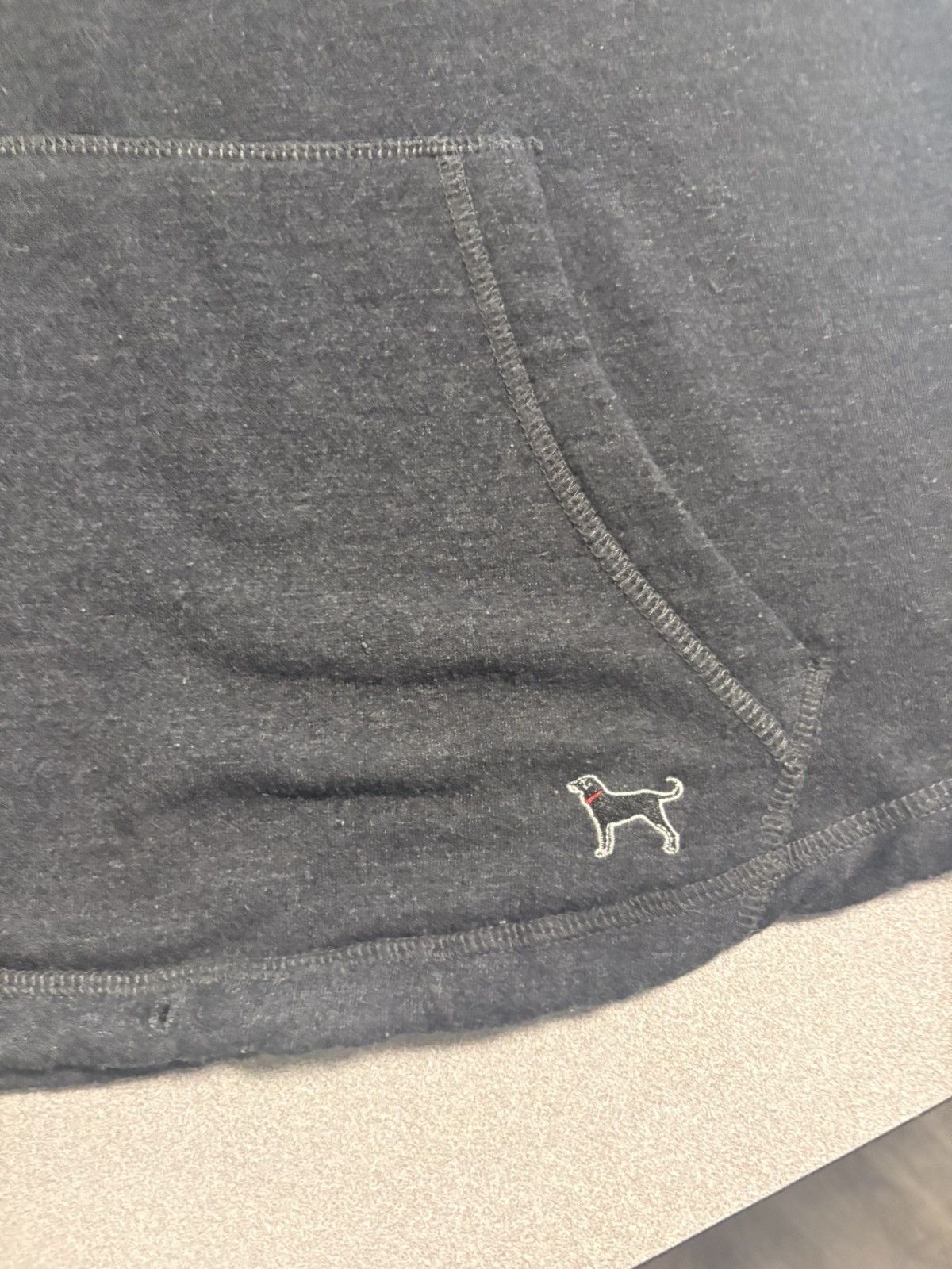 Other The Black Dog Women's XS Dark Gray Pullover Hoodie Logo Size XS / US 0-2 / IT 36-38 - 2 Thumbnail
