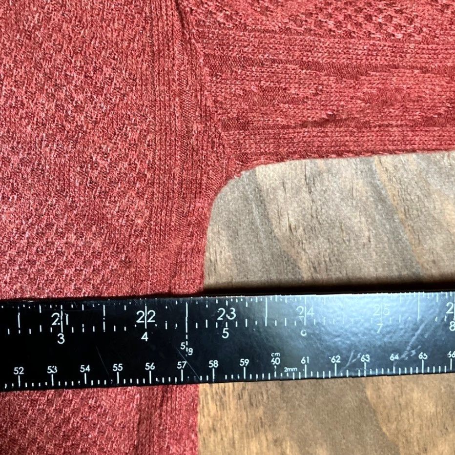 BKE BKE Womens Sweater Rust Red Mock Neck Long Sleeve Knit Medium Adults Womens Size M / US 6-8 / IT 42-44 - 7 Thumbnail