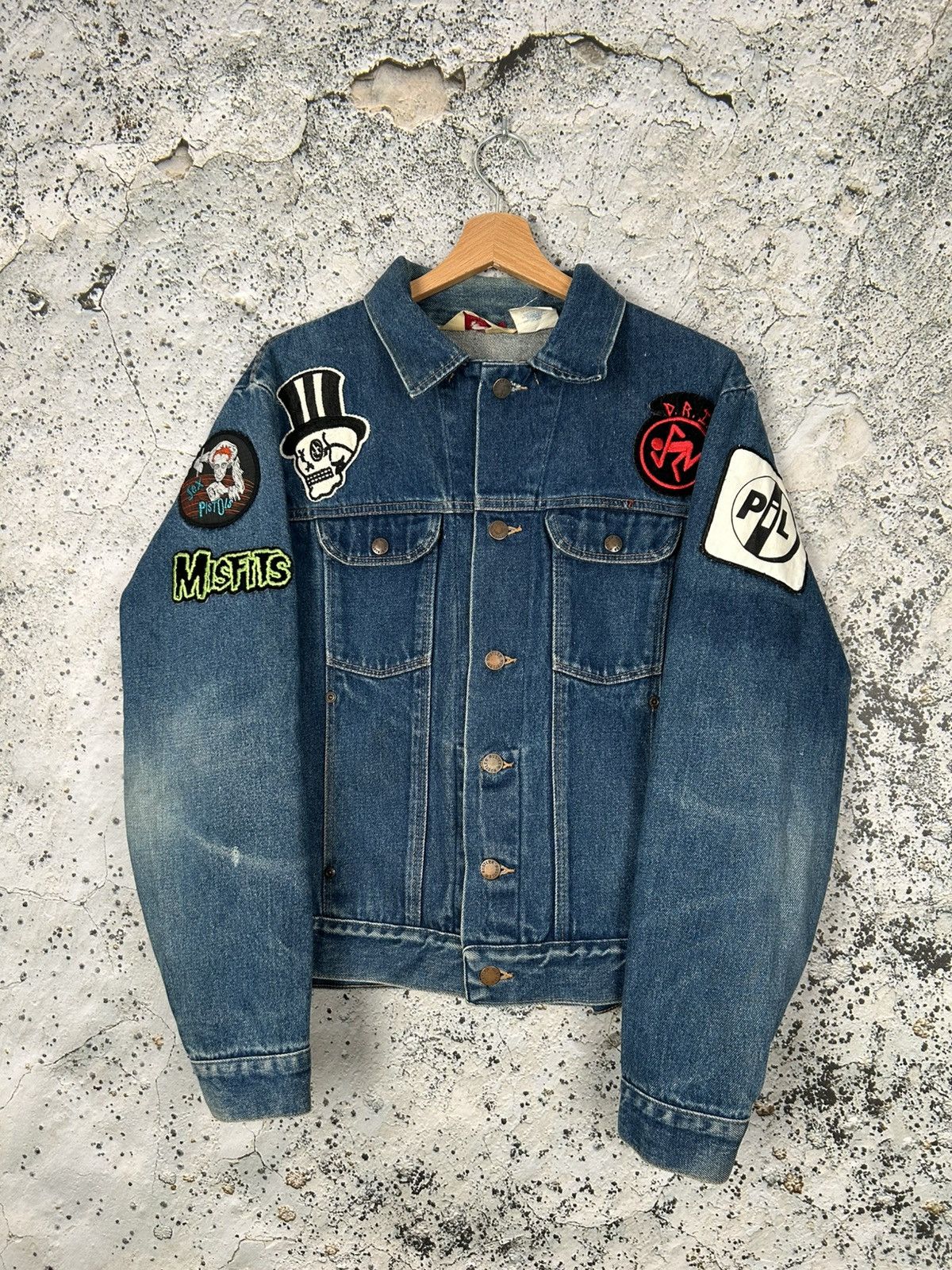 Band Tees Vintage 90s Punk Rock Denim Jacket Jeans Avantgarde Metal Size US M / EU 48-50 / 2 - 2 Thumbnail