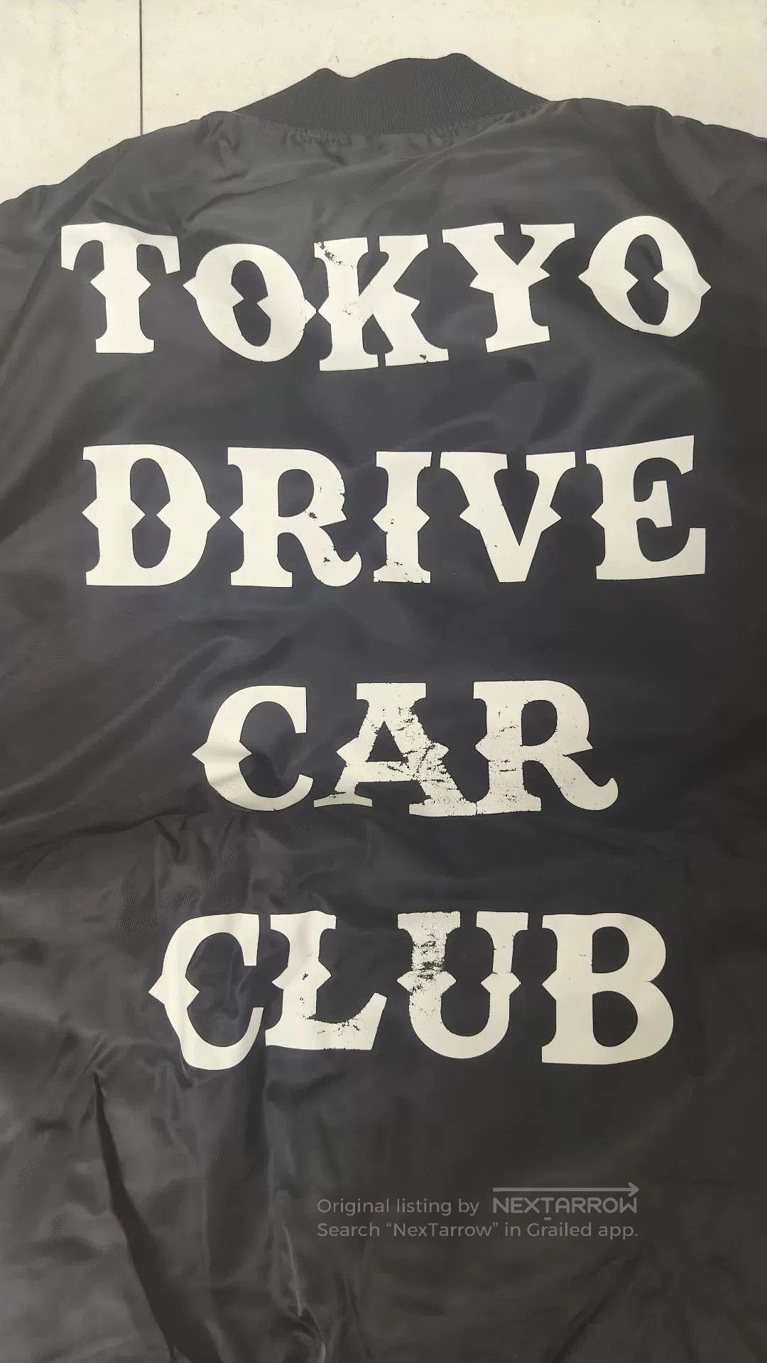 Hiroshi Fujiwara Tokyo Drive Car Club Baseball Jacket. Size US XL / EU 56 / 4 - 3 Thumbnail