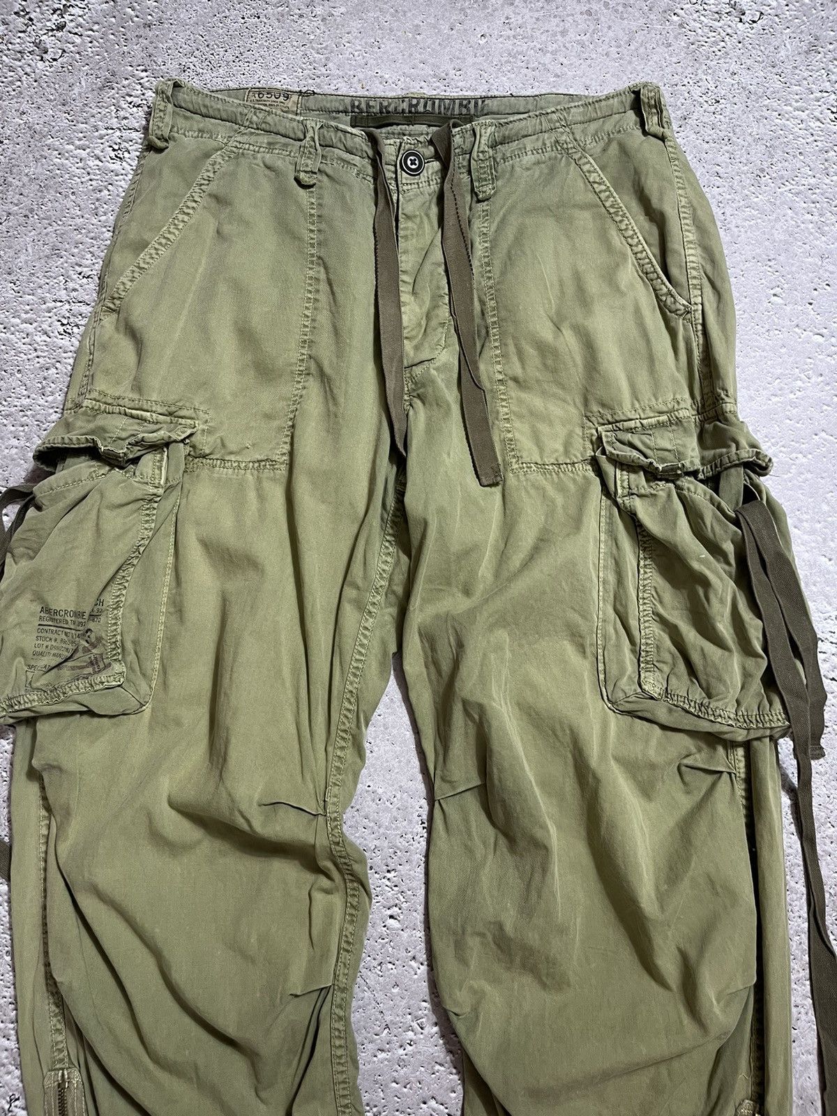 Japanese Brand × Vintage Cargo Bondage Parachute Japanese Vintage Pants Size US 36 / EU 52 - 6 Thumbnail
