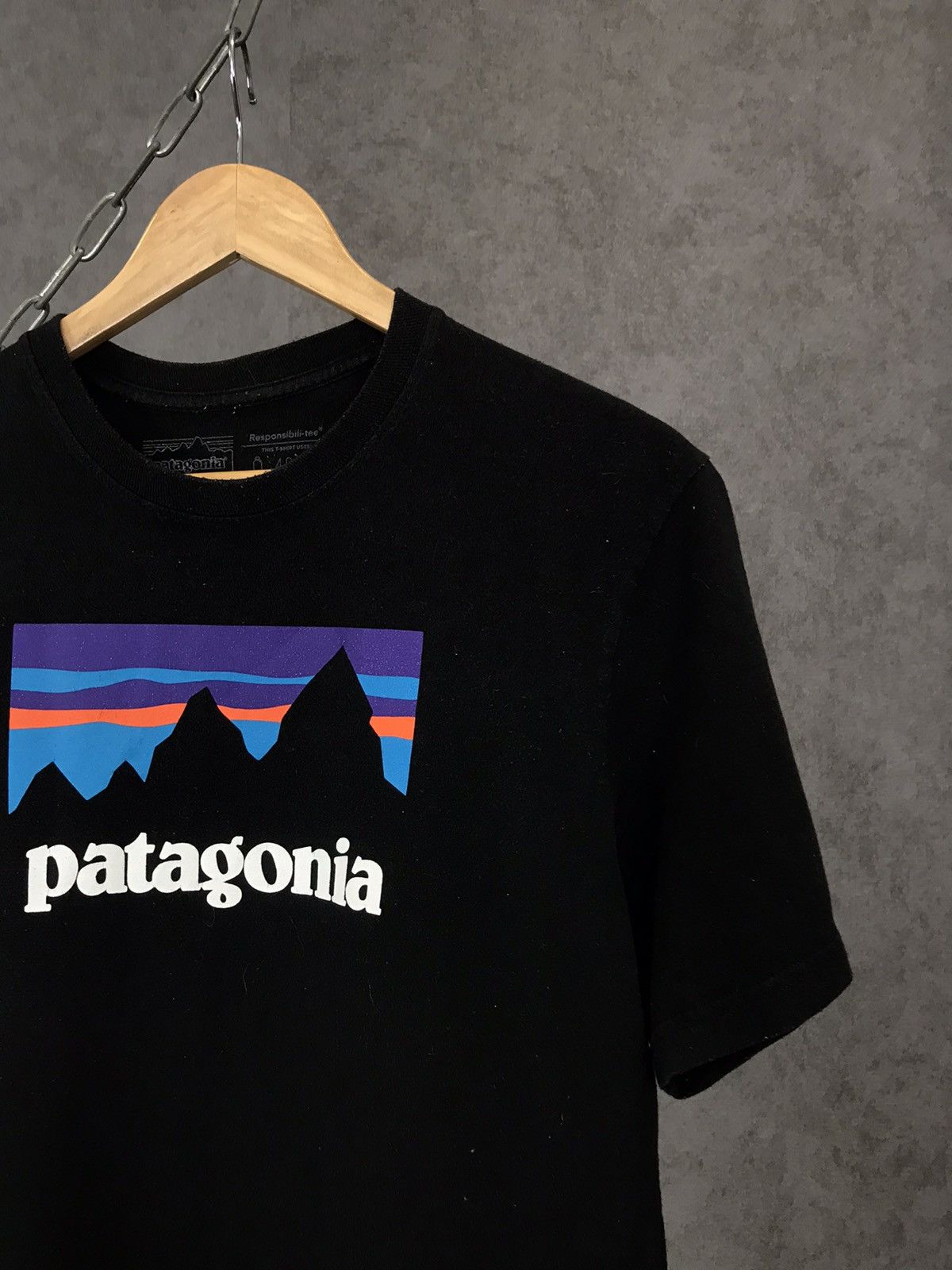 Patagonia Patagonia outdoor big center logo tee Size US S / EU 44-46 / 1 - 2 Thumbnail