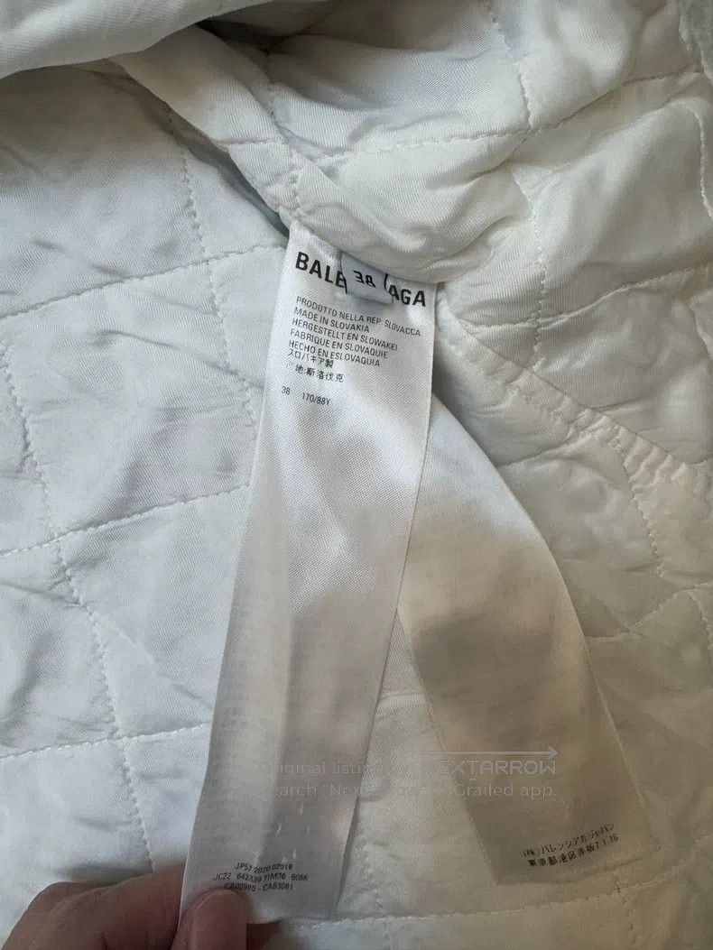 Balenciaga Balenciaga size 38 Blue and White Striped Shirt Style Cott Size US S / EU 44-46 / 1 - 4 Thumbnail