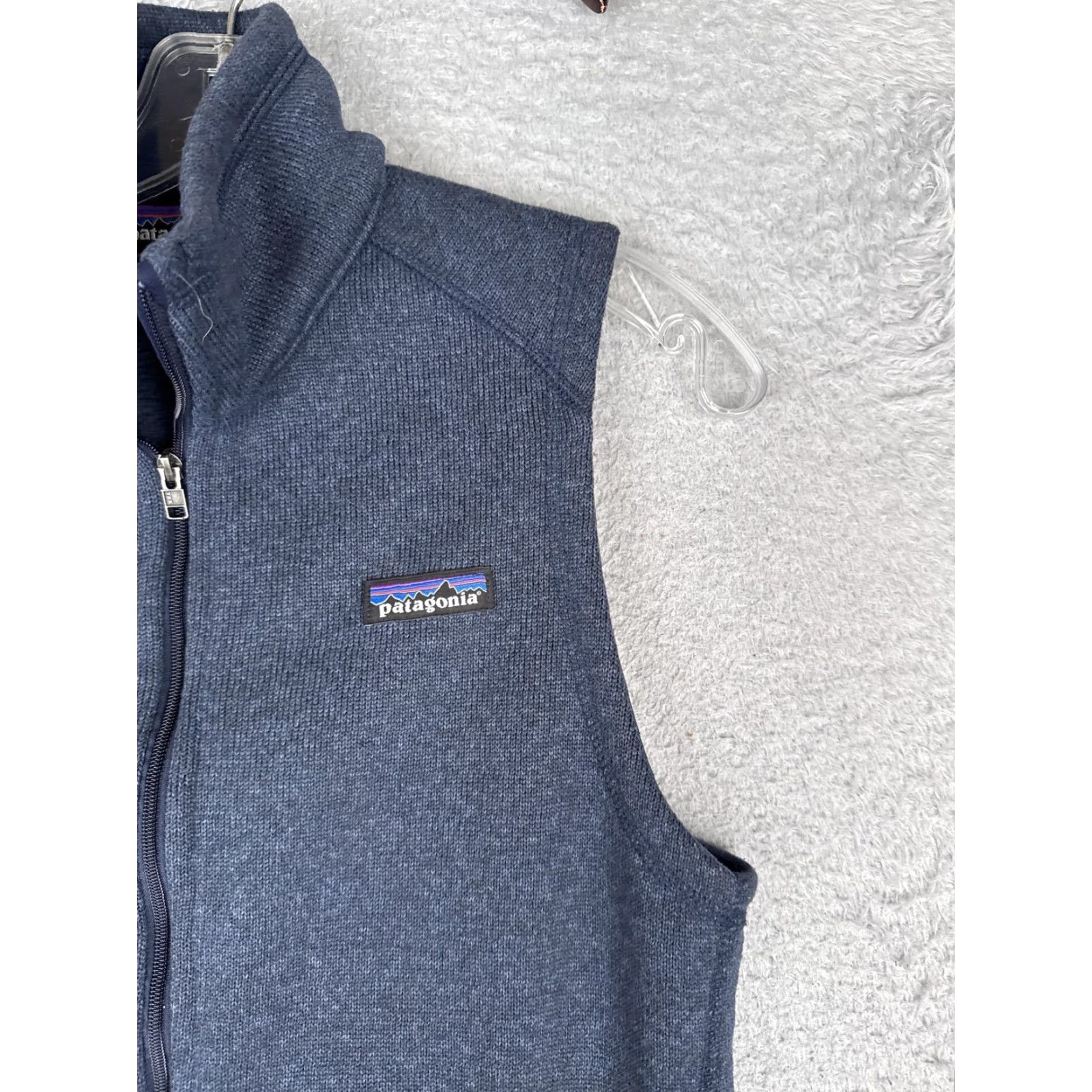 Patagonia Patagonia Better Sweater Vest Womens M Blue Fleece Full Zip Logo Outdoor Vest Size M / US 6-8 / IT 42-44 - 5 Thumbnail