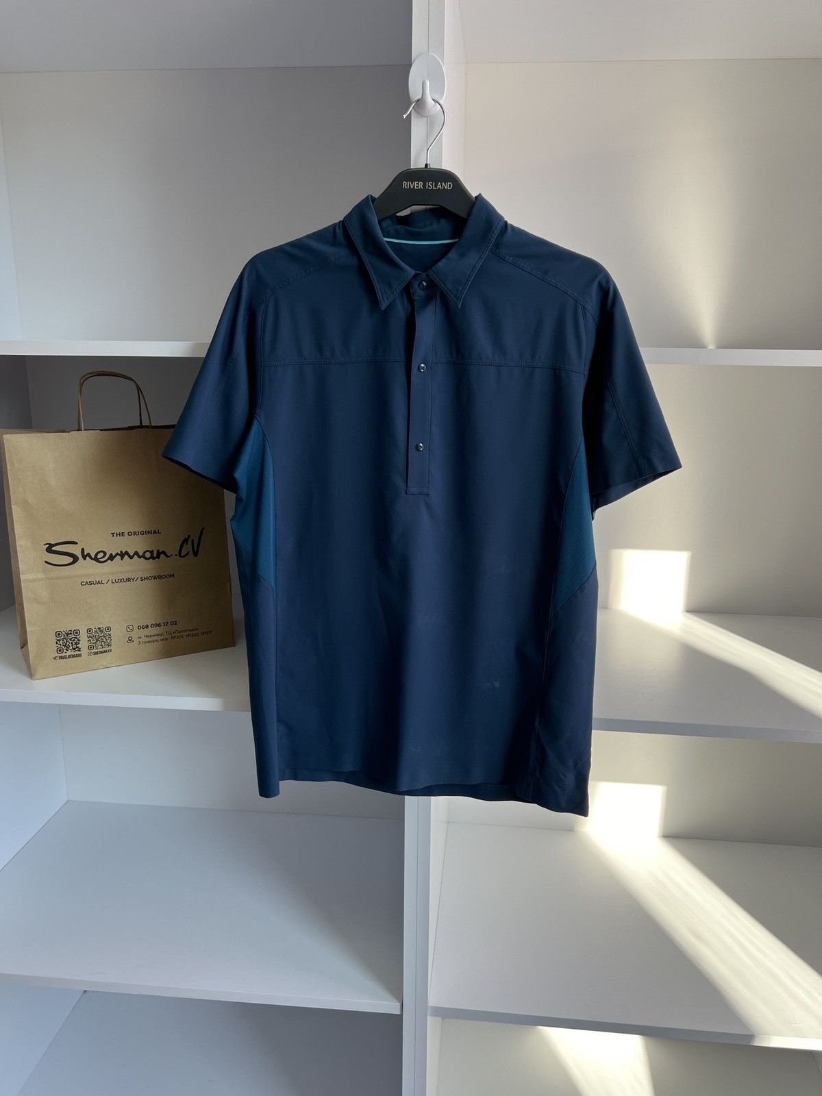Arc'teryx × Vintage Vintage Arc'teryx Blue tee Size US S / EU 44-46 / 1 - 2 Thumbnail