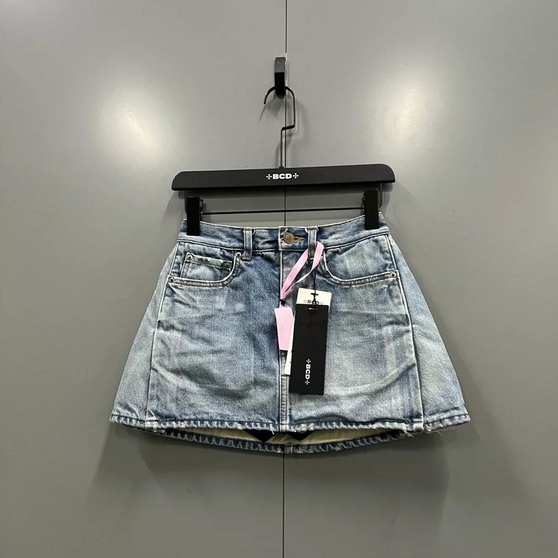 Balenciaga Balenciaga Denim Skirt Size 33" - 1 Thumbnail