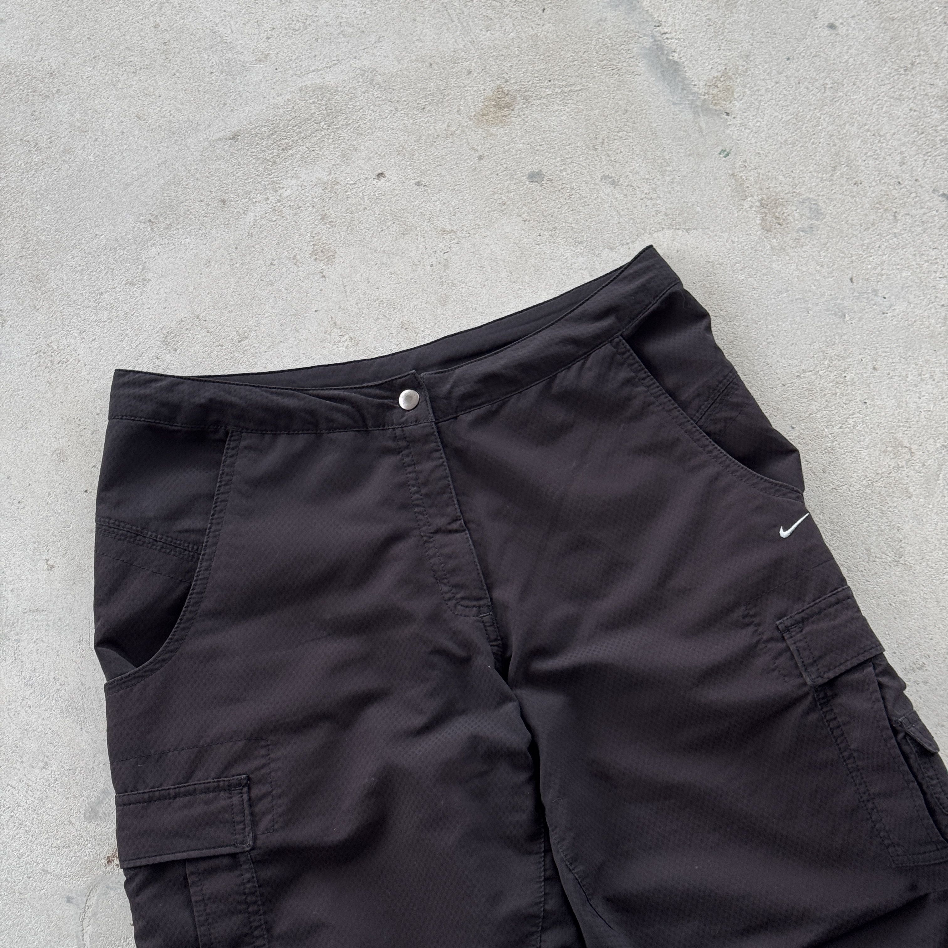 Nike Vintage Nike Cargo Baggy Nylon Pants Size 32" / US 10 / IT 46 - 3 Thumbnail