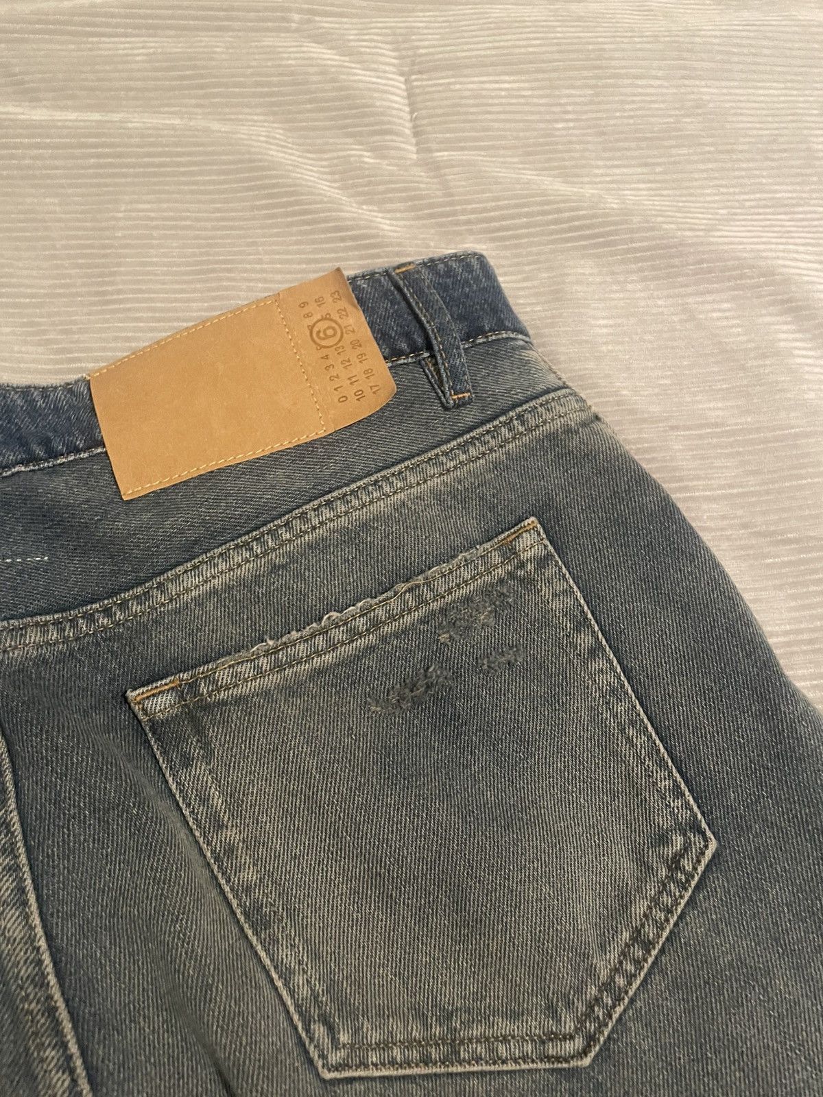 Maison Margiela Mm6 Two tone denim Size US 31 - 5 Thumbnail