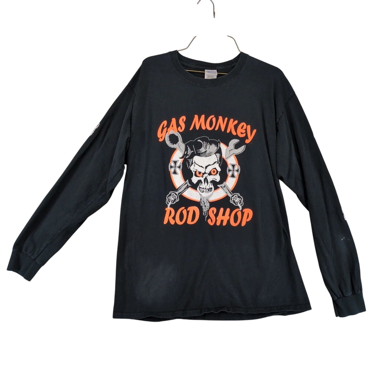 Other Gas Monkey Garage Rod Shop Long Sleeve Black T-Shirt Men's L Size US L / EU 52-54 / 3 - 1 Thumbnail