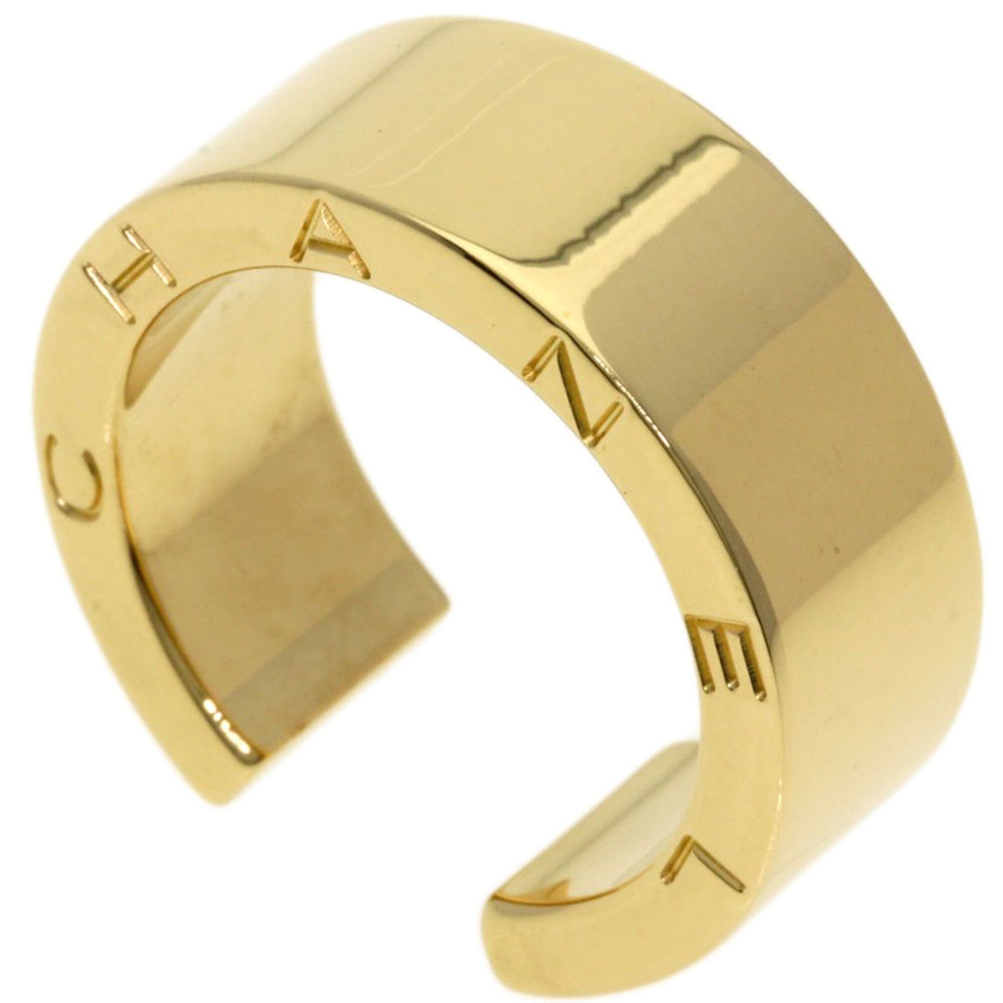 Chanel Chanel Signature Ring, 18K Yellow Gold, Women's Size ONE SIZE - 1 Thumbnail