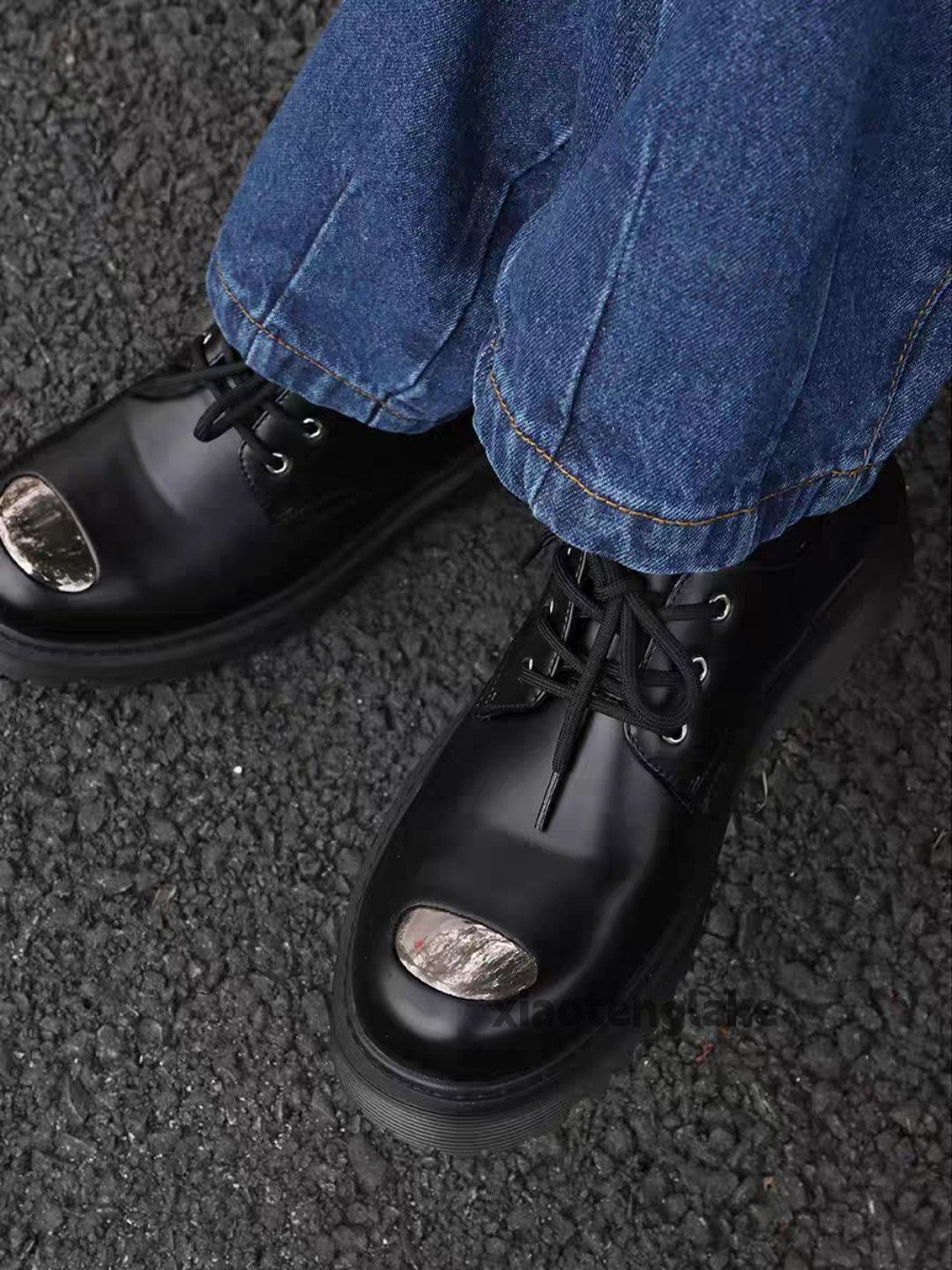 Vintage Unisex outdoor utility derby punk grunge boots shoes Size US 12 / EU 45 - 4 Thumbnail