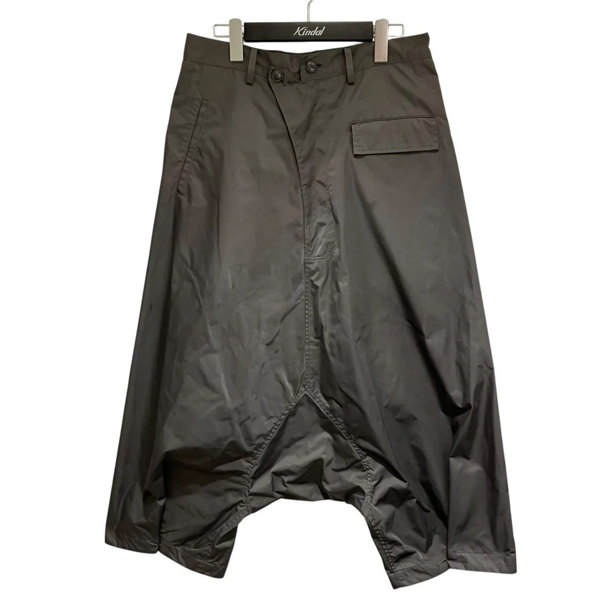 YOHJI YAMAMOTO/Light Gray/Nylon Pants