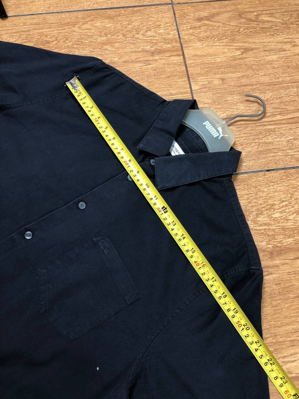 Lacoste Vintage Lacoste shirt black logo streetwear Y2K Size US S / EU 44-46 / 1 - 10 Thumbnail