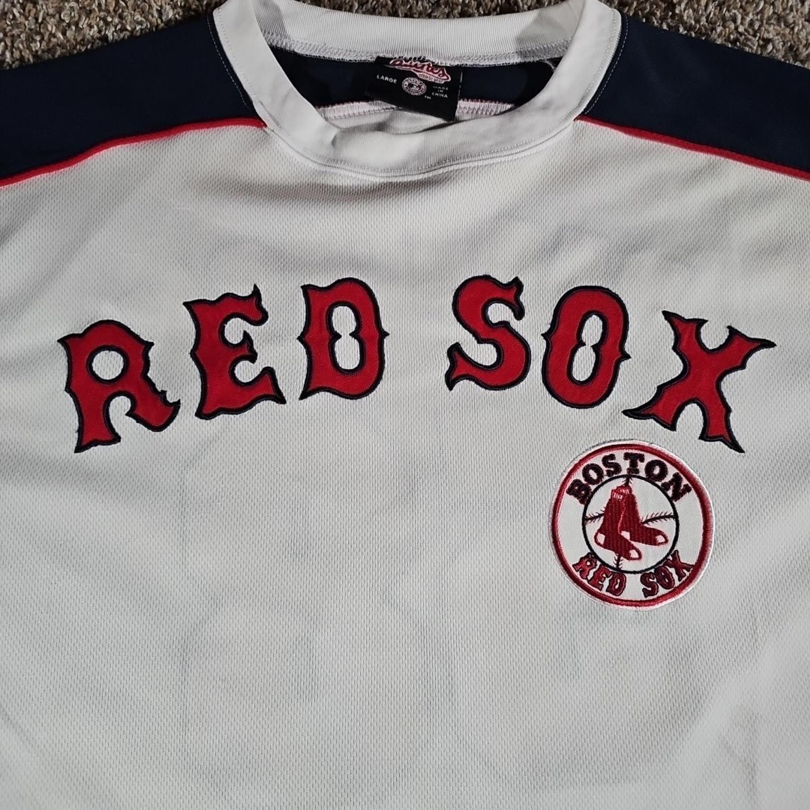 Taylor Stitch Stitches Boston Red Sox L Jersey Shirt #58 Papelbon Size US L / EU 52-54 / 3 - 4 Thumbnail